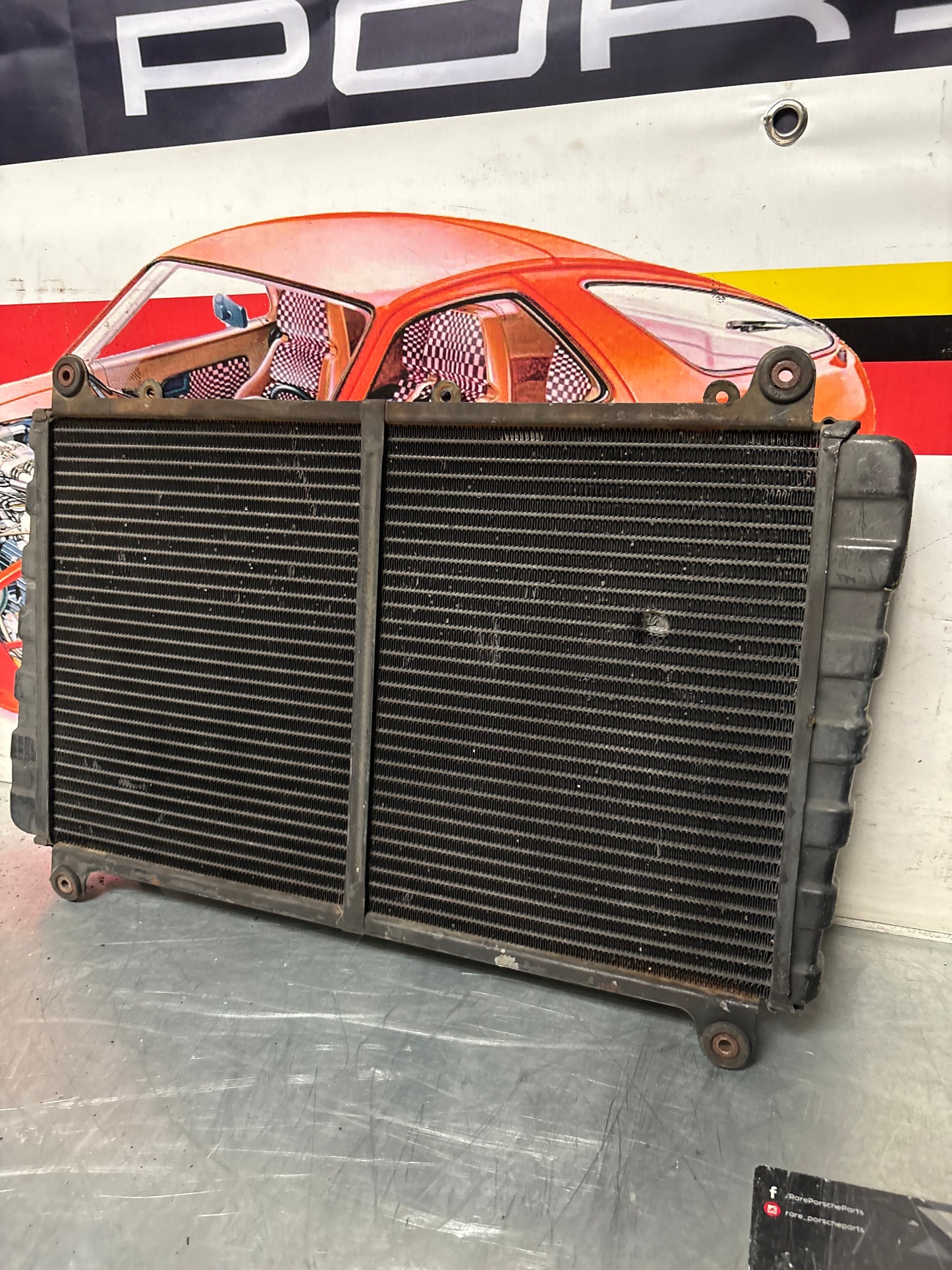Porsche 924 radiator used 477121251A pressure tested