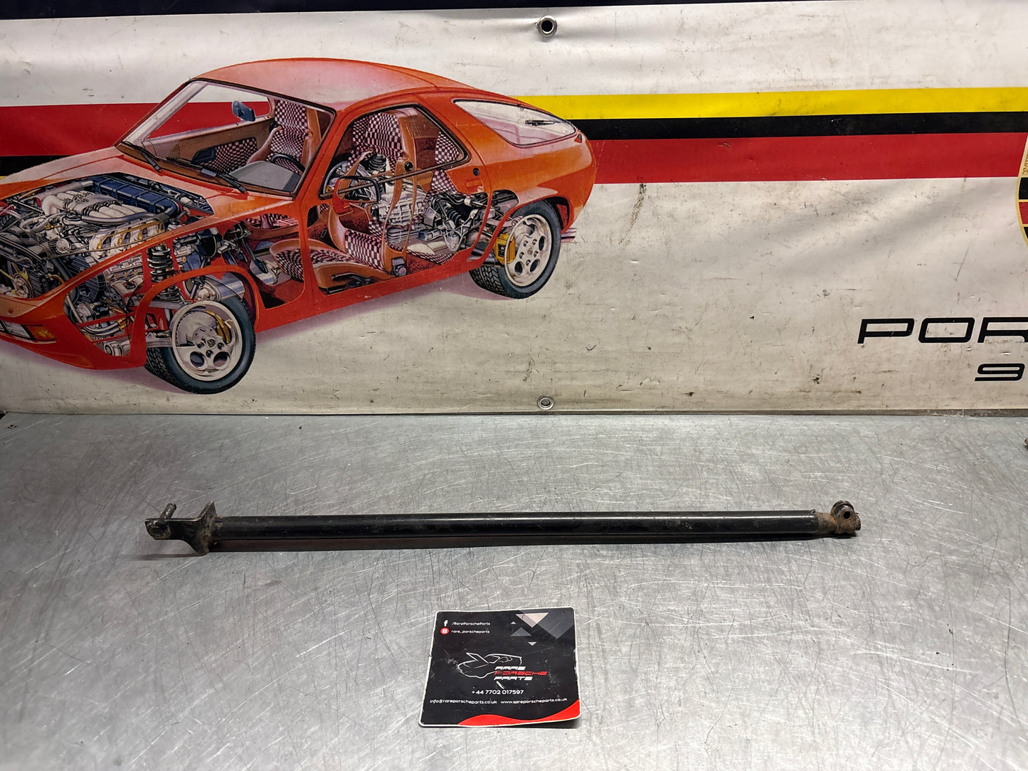 Porsche 928 manual gear shift rod, shorter verson 1981-, used, 92842402818