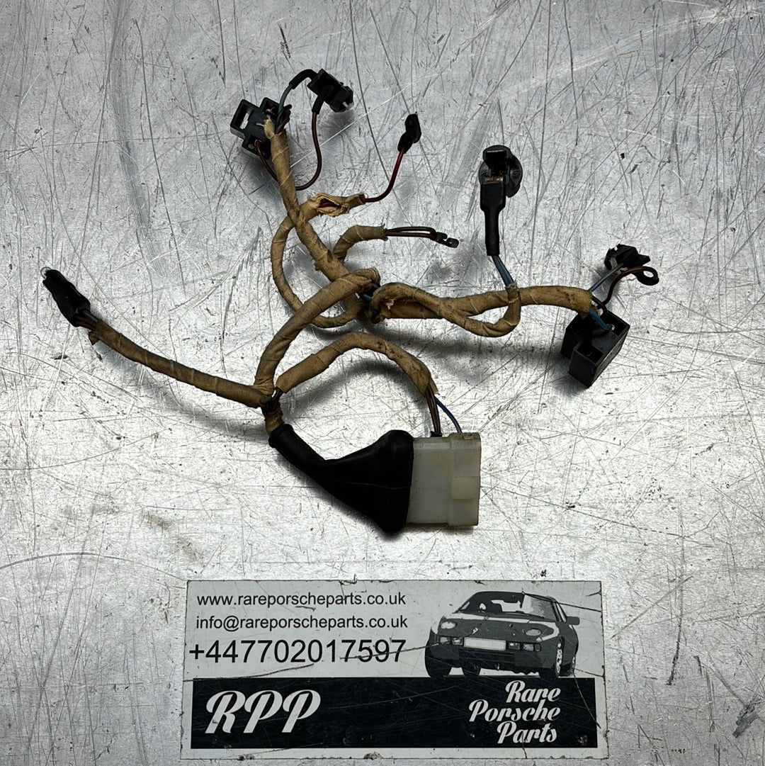 Porsche 924 944 centre console gauge wiring for clock, oil pressure and volts 477971196