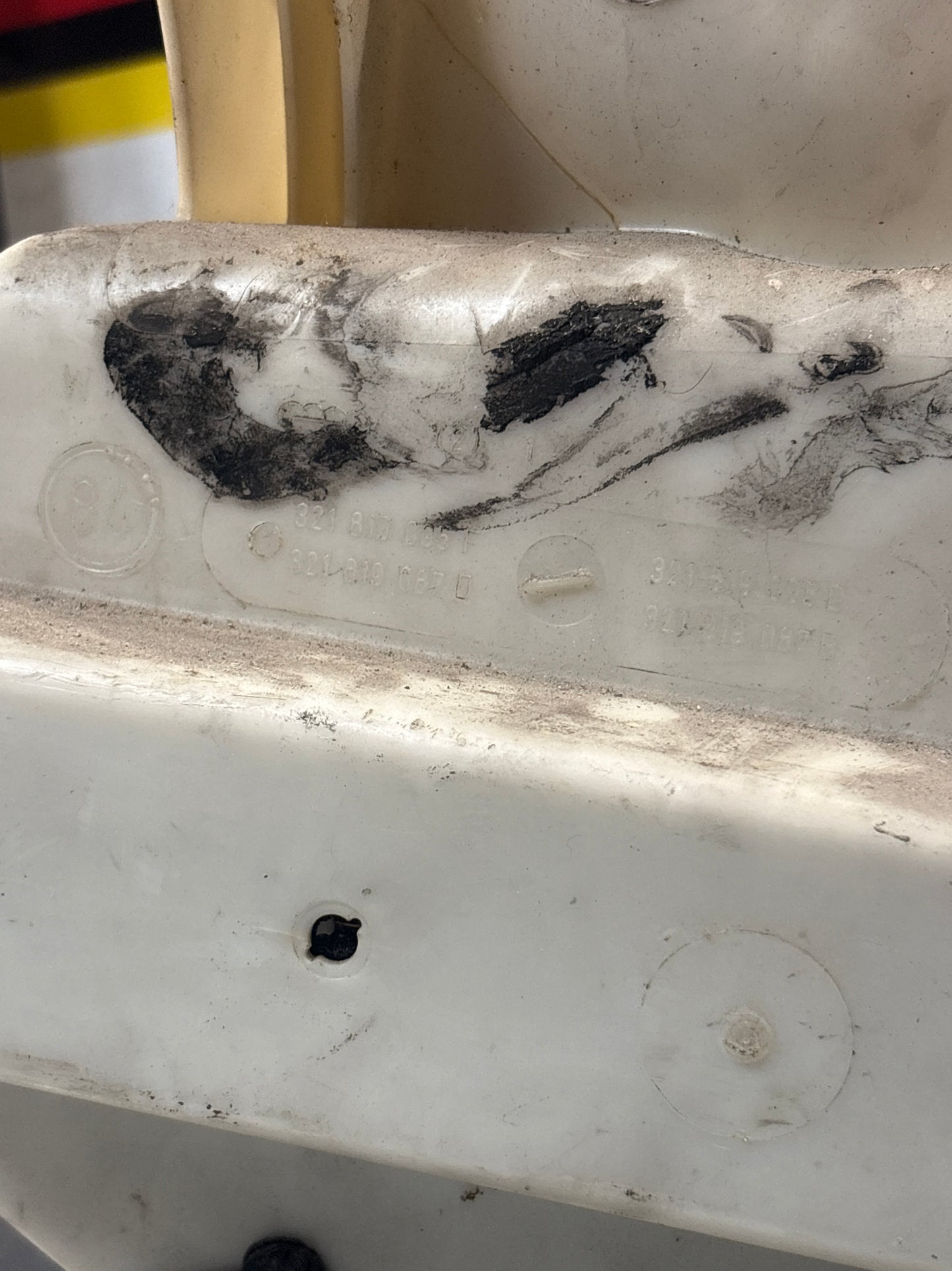 Porsche 924S heater box blower fan assembly, complete, used 811819096 / 321819095 / 321819087