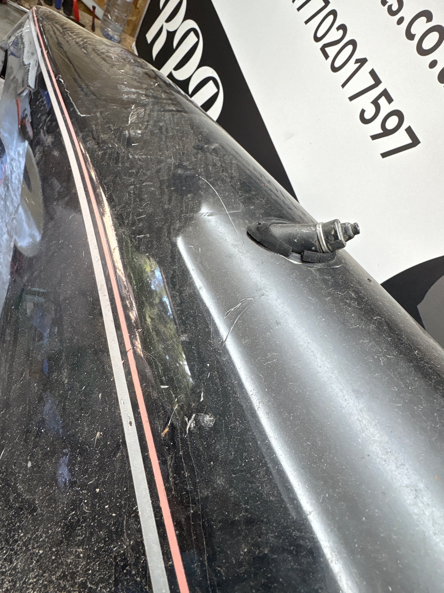 Porsche 944 early left front wing, please see photos, used