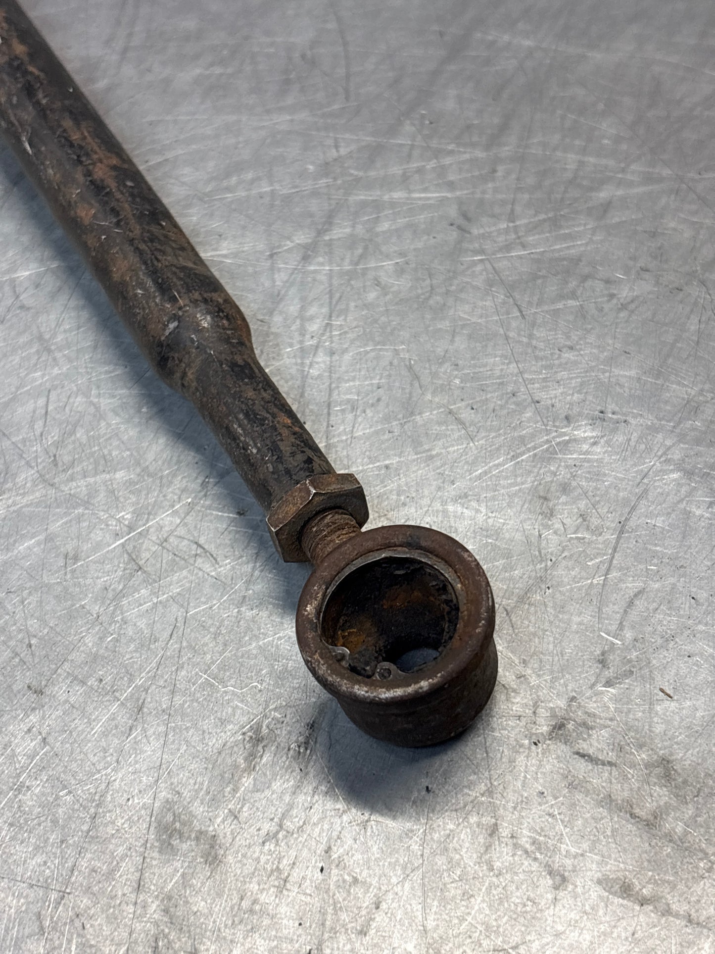 Porsche 924 dog leg gear shaft rod, used 477711154