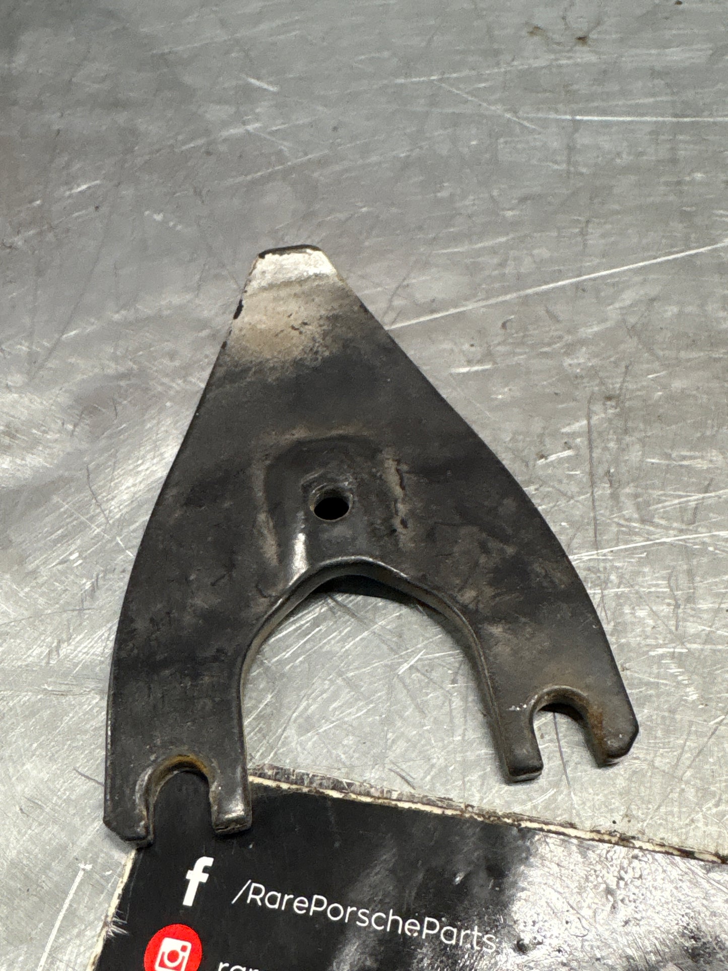 Porsche 924 944 sunroof clamp fastening plate, used 944564830001C