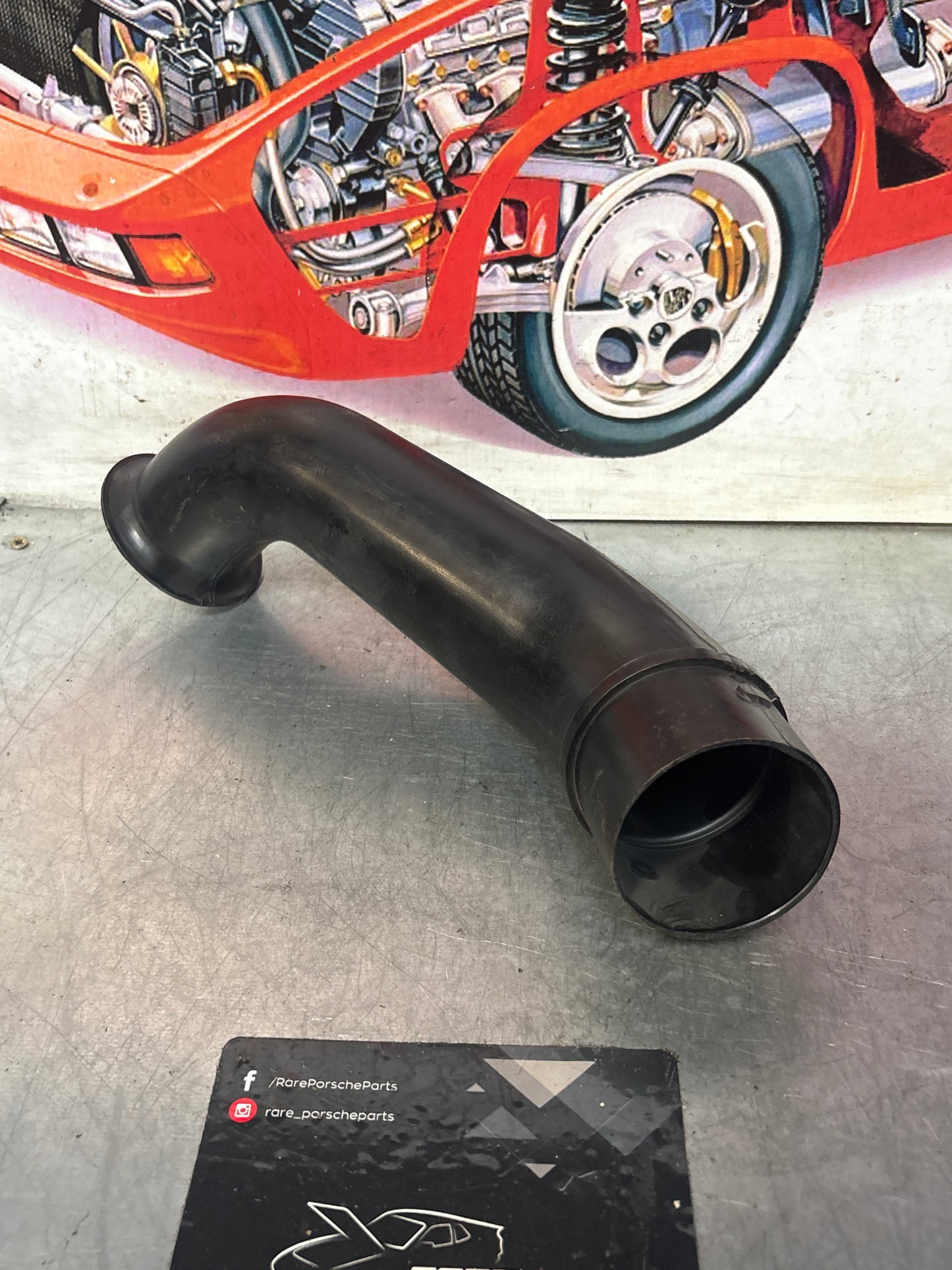 Porsche 944 airbox snorkel, used 94411022101