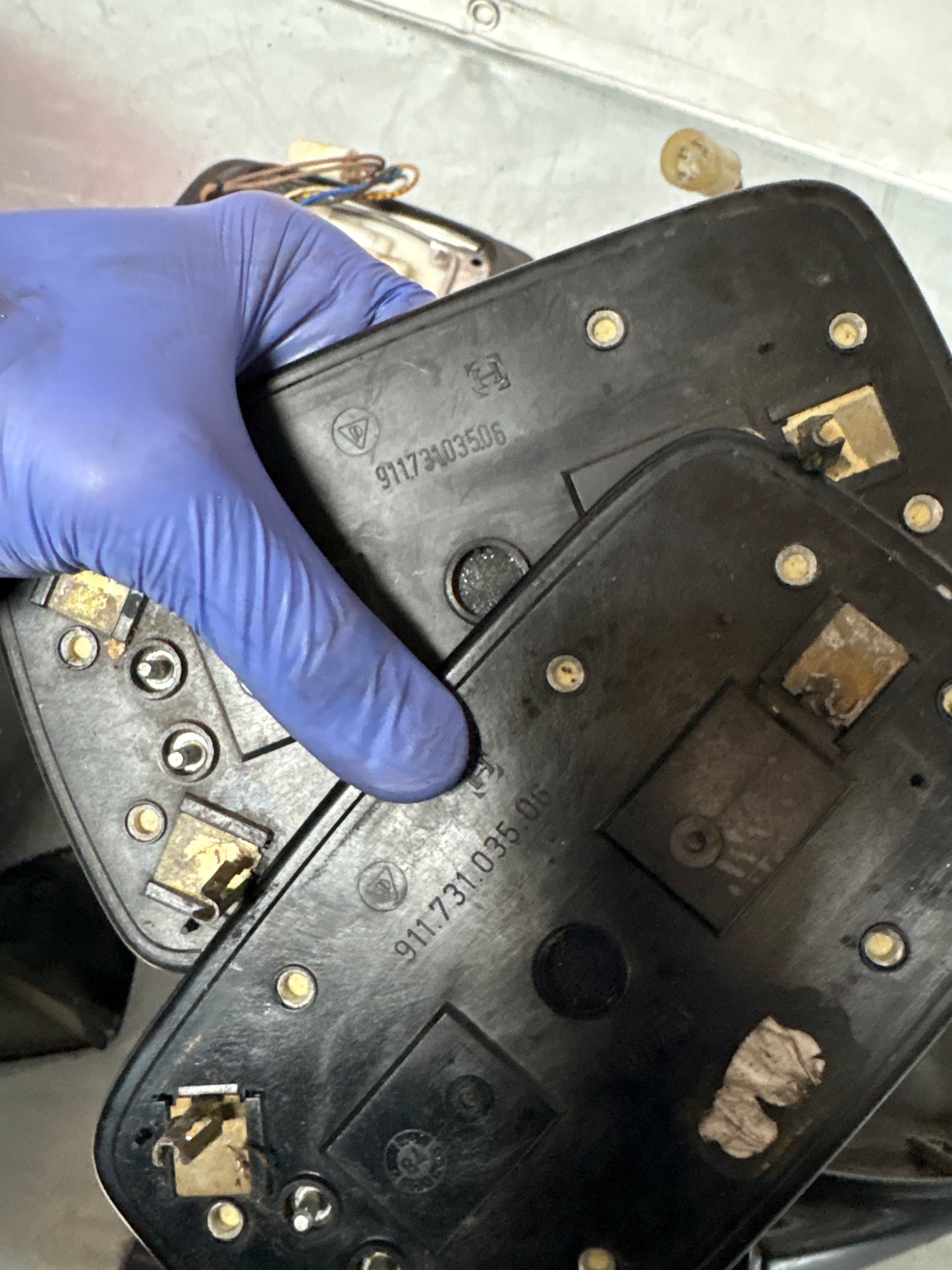 Porsche 944 exterior mirror set, used