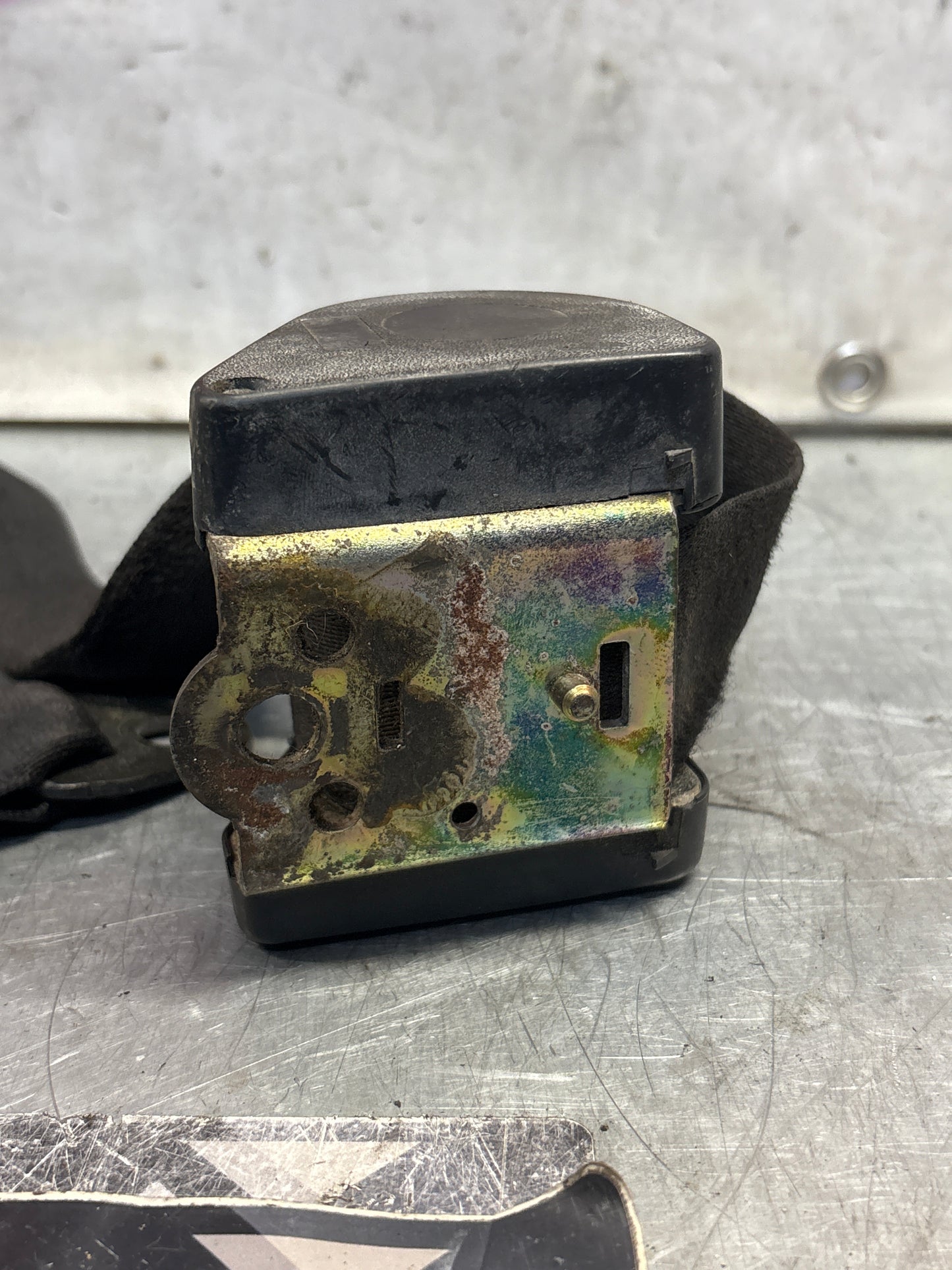 Porsche 928 front right O/S seat belt, 92880312606 used