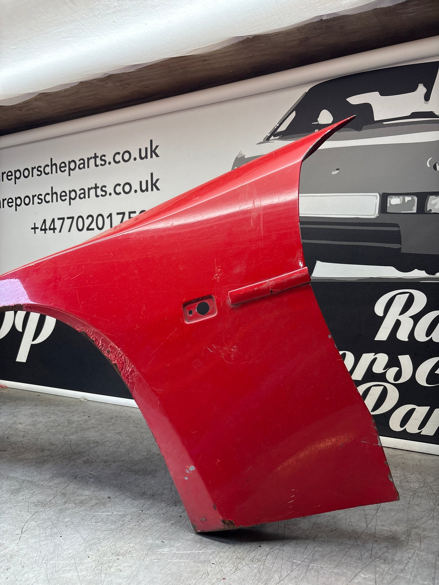 Porsche 944 early left front wing, please see photos, used