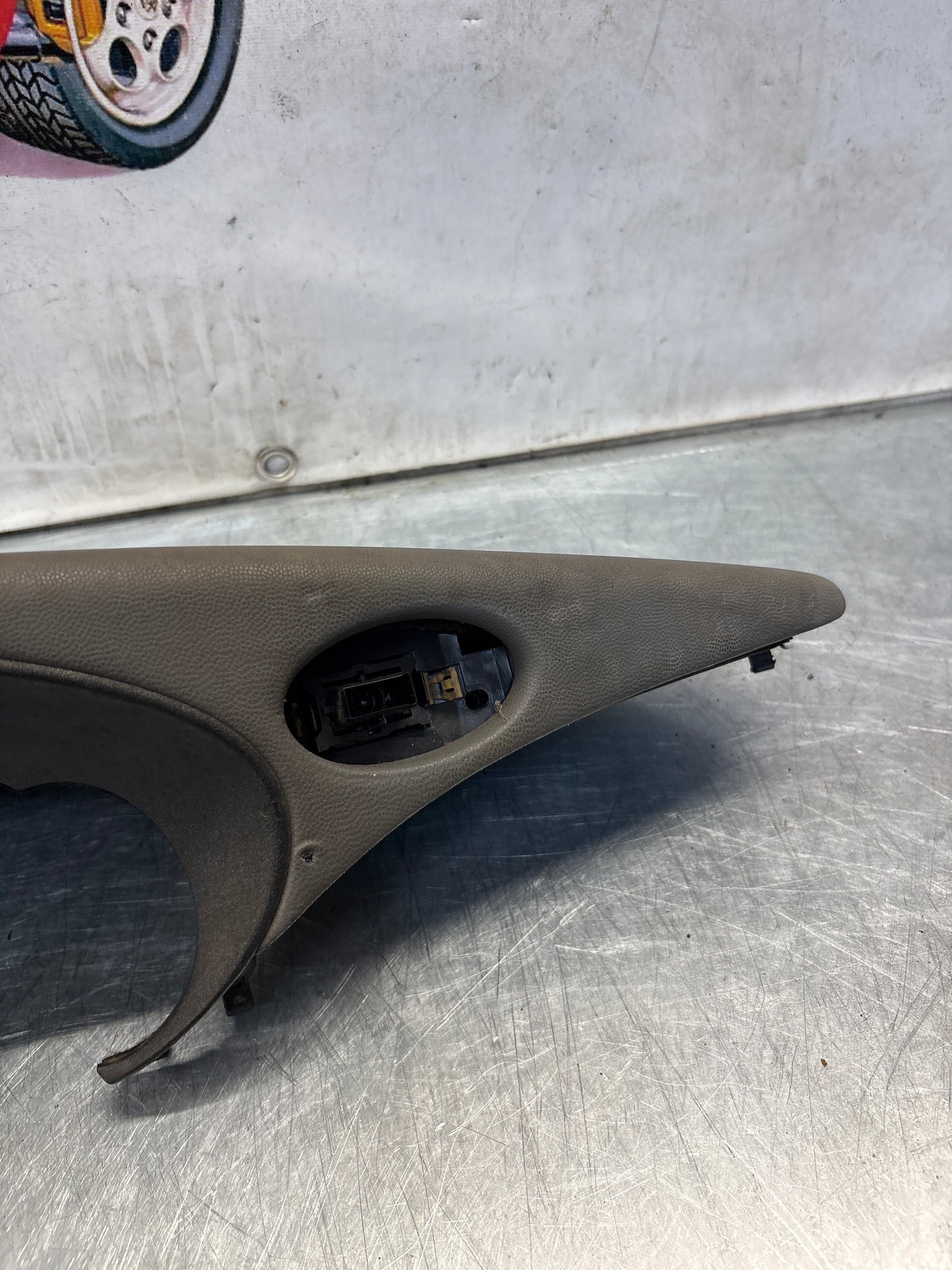 Porsche 911 996 dasboard cluster trim, used, grey 99655205902