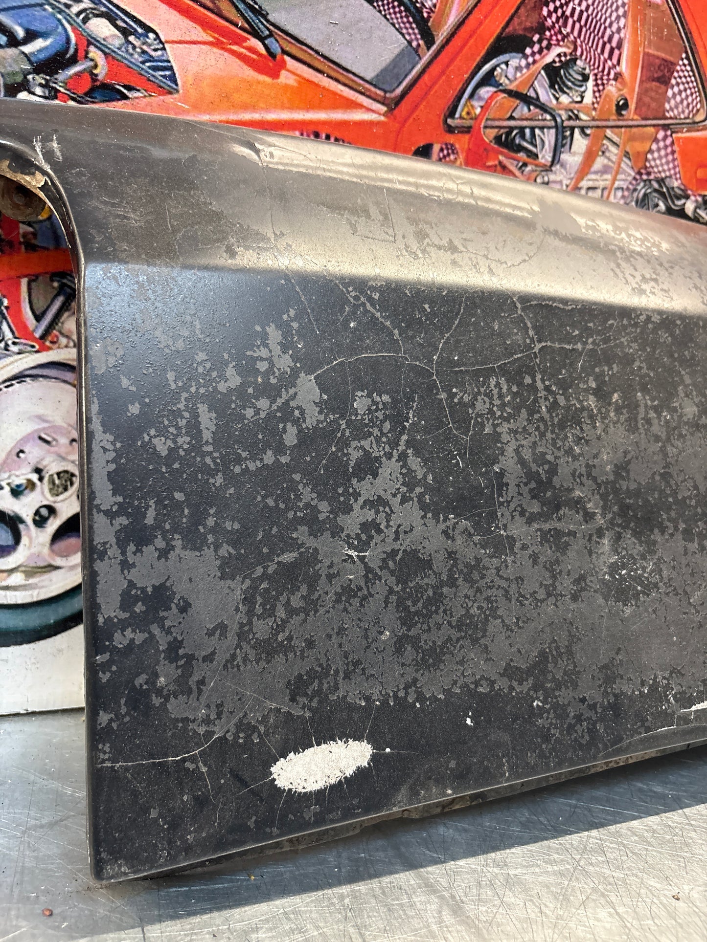 Porsche 924 944 front panel, badge panel, 94450303302 used