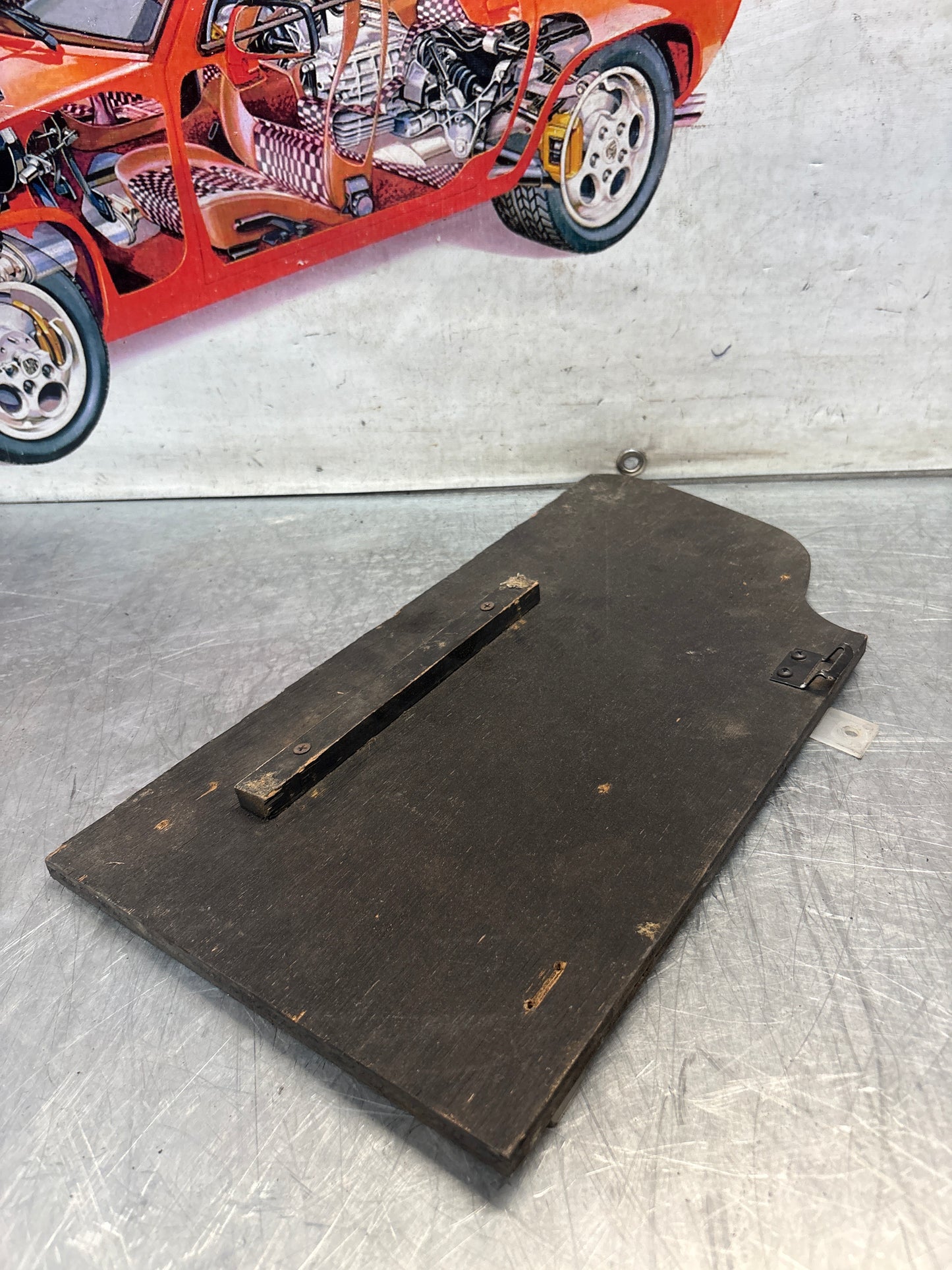 Porsche 928 80- Foot support upper part, for spares or repair 92879955110