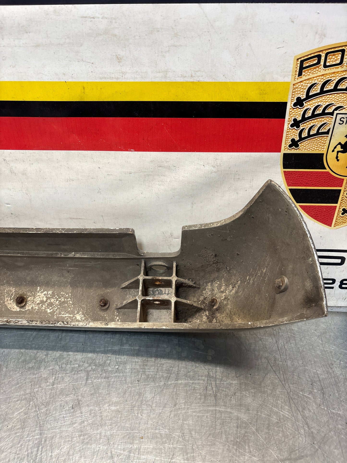 Porsche 924/924S rear bumper, used 477807313