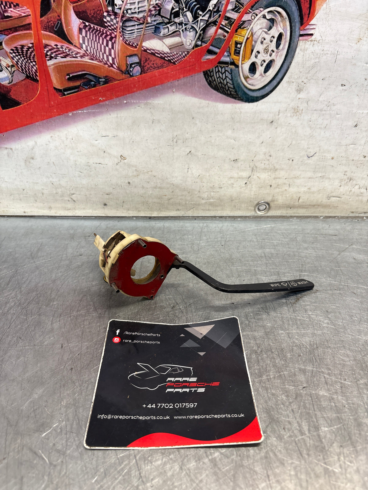 Porsche 924 early wiper stalk, used 113953503BC