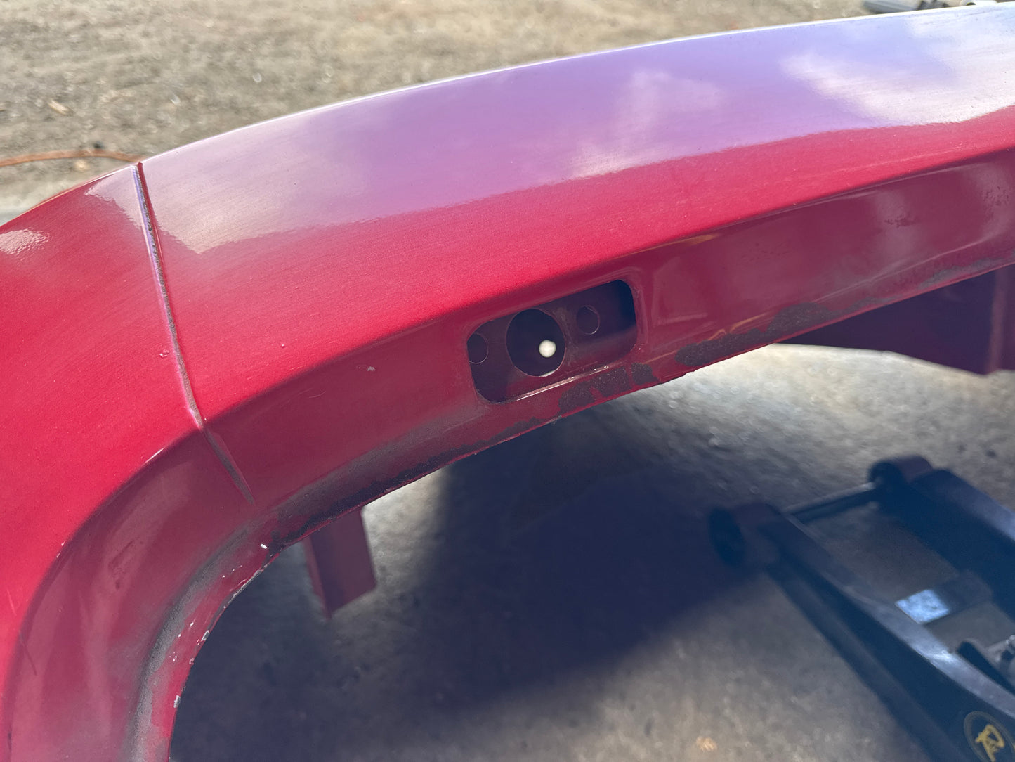 Porsche 924 rear end cut 94450303701, used