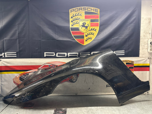 Porsche 911 rear right fender cut, used 99350390200