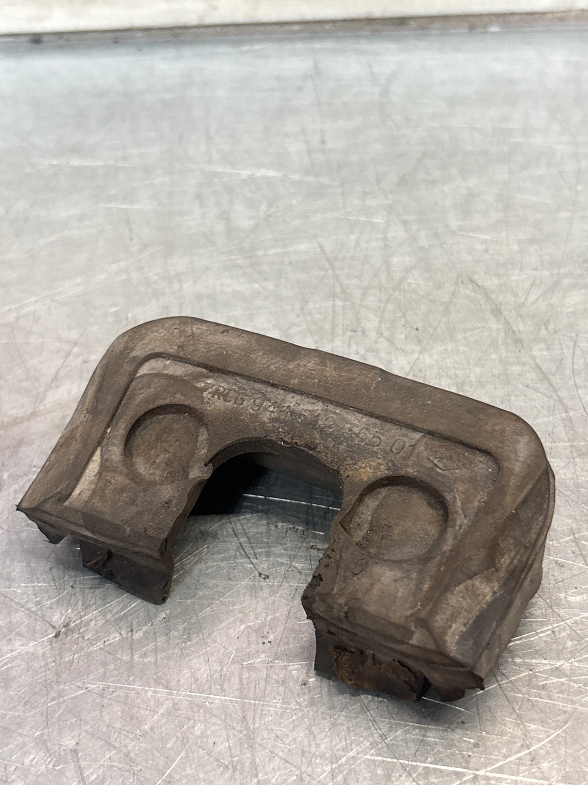 Porsche 944, S2/ 924S left tailgate latch pin gasket rubber, used 94451236501