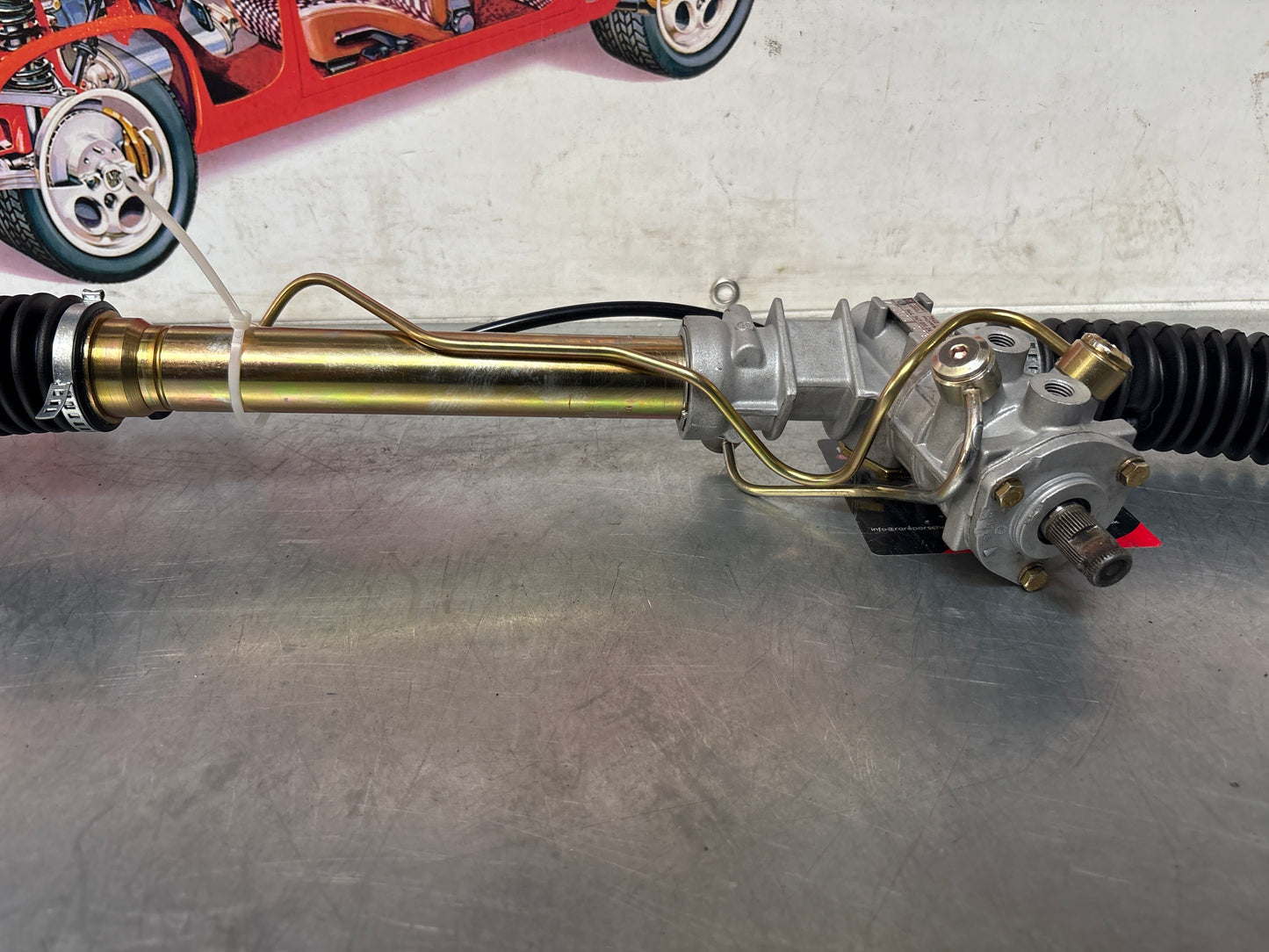 Porsche 924S/944 Power steering rack, LHD 94434701122, refurbished