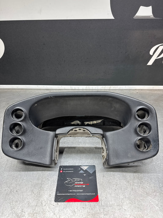 Porsche 928 speedometer cluster frame, 92855203102, black, used