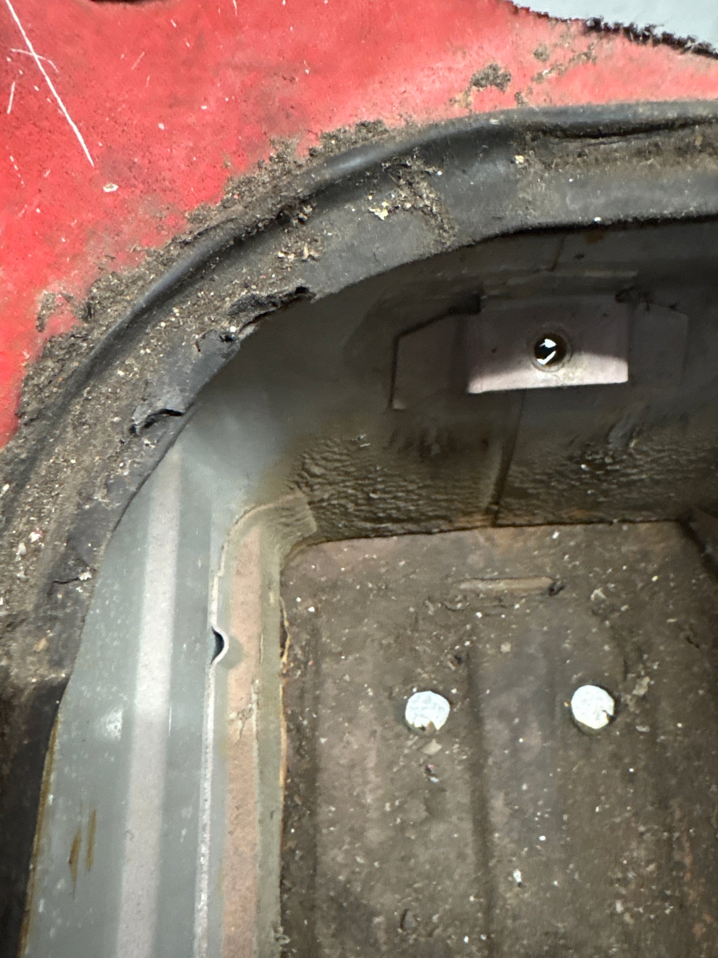 Porsche 928 Battery tray cut, 92850180502 used