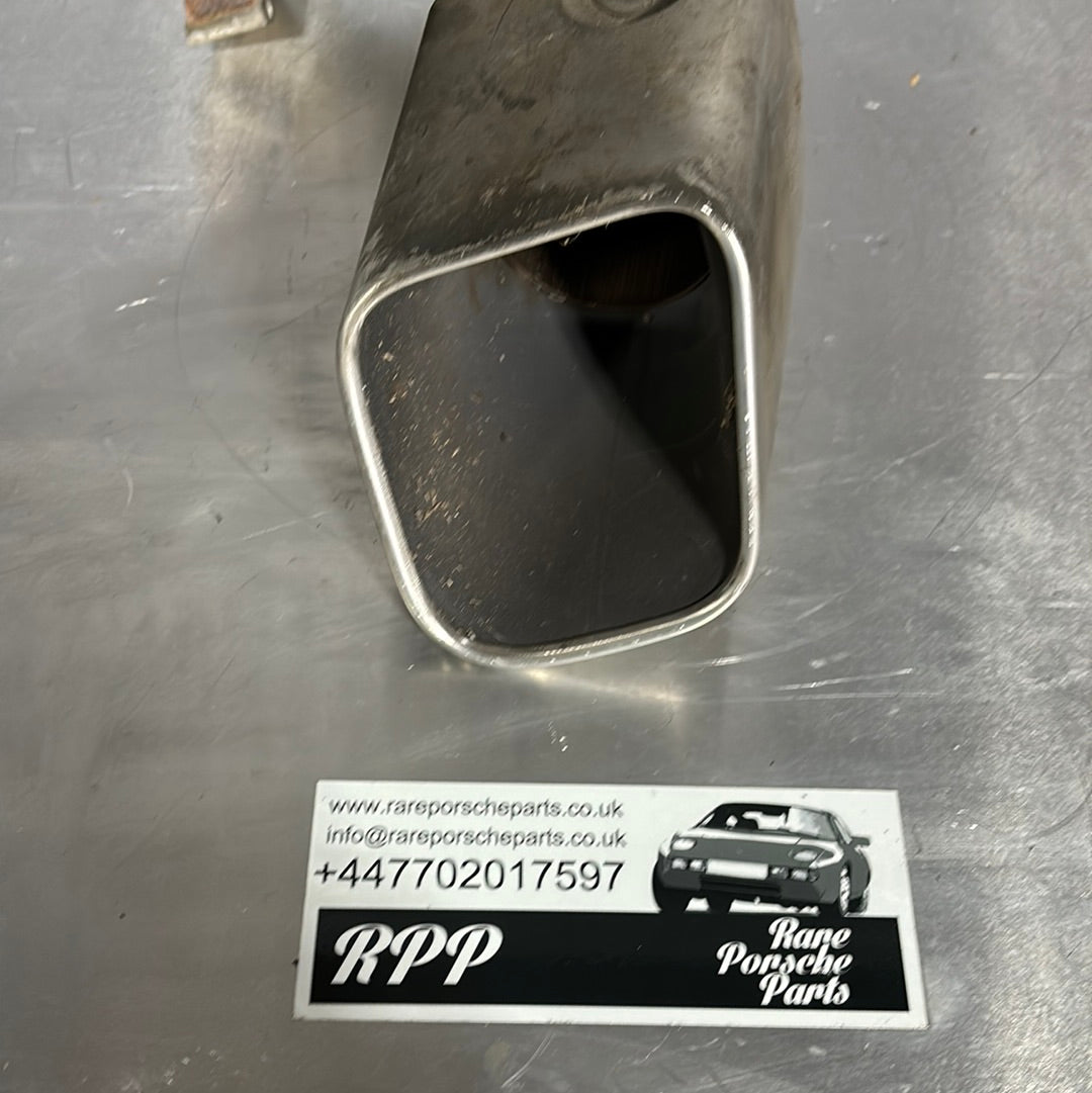 Porsche Cayenne E3 tailpipe, exhaust tip 9Y0253825D, used