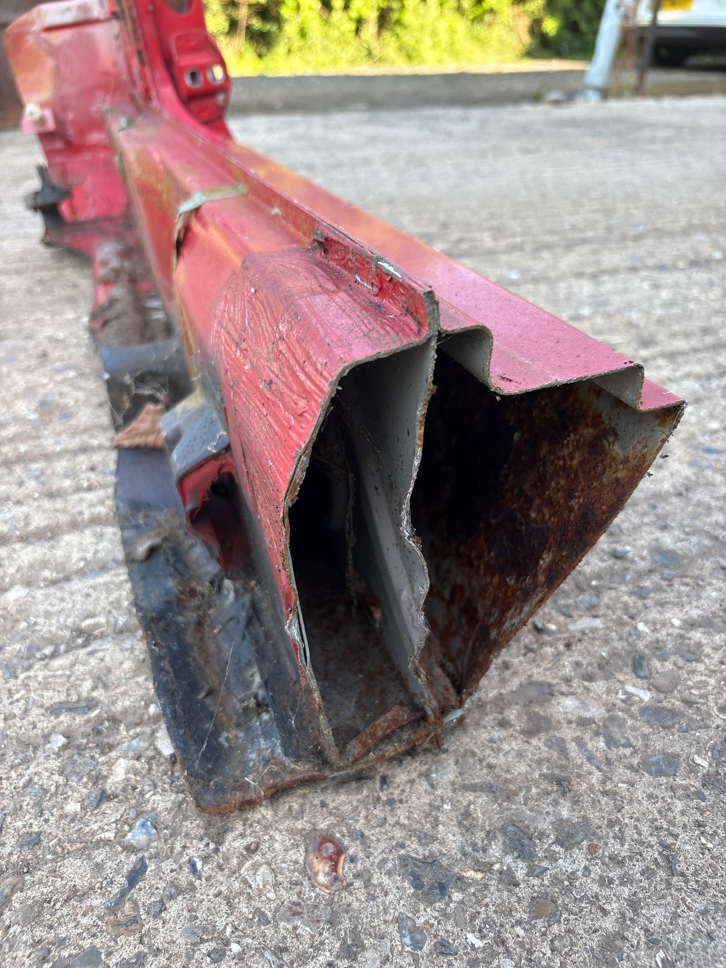 Porsche 944 right sill section cut 94450361200