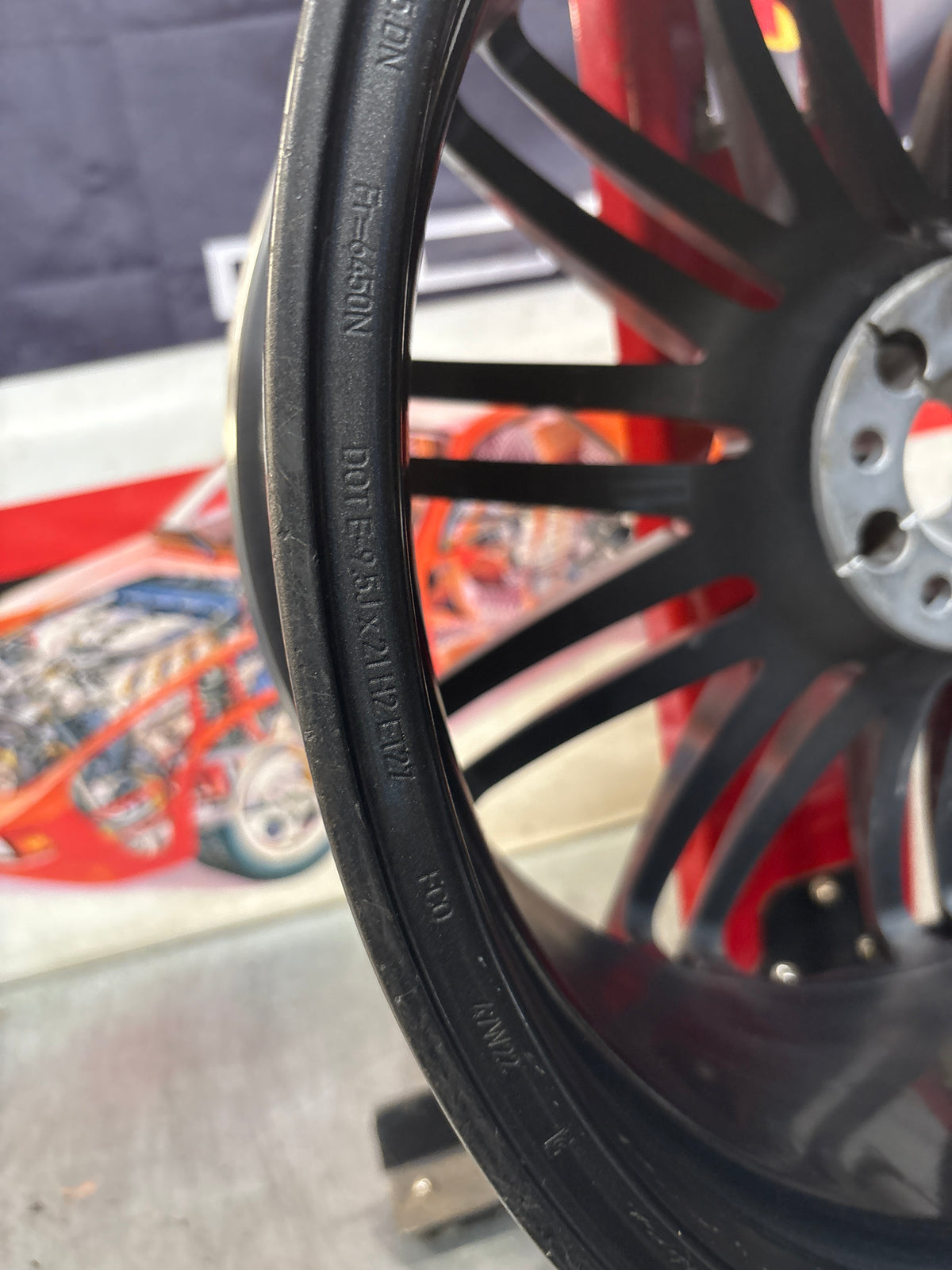 Porsche Macan Turbo rim, refurbished 95B601025DN