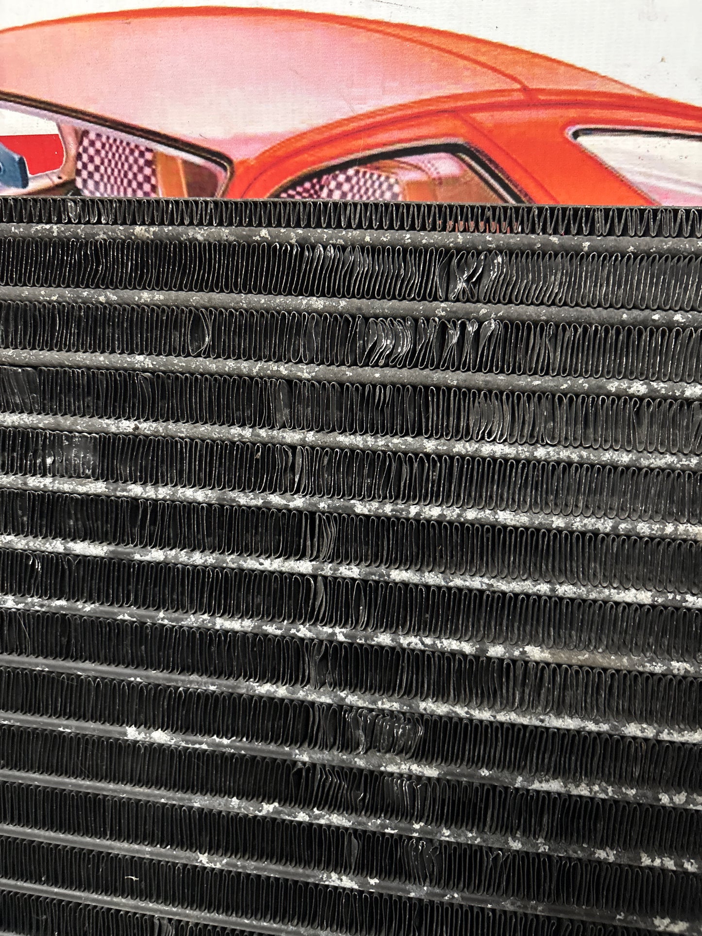 Porsche 928 AC Condenser, used 92857314303