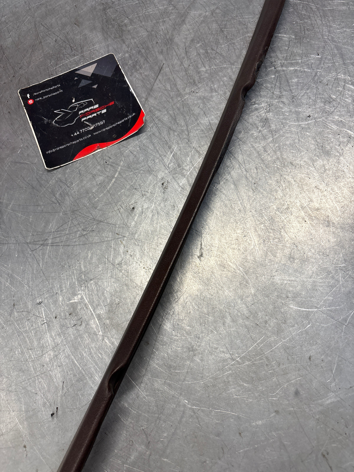 Porsche 928 tailgate trim, right, off side, brown, 92855503802, used