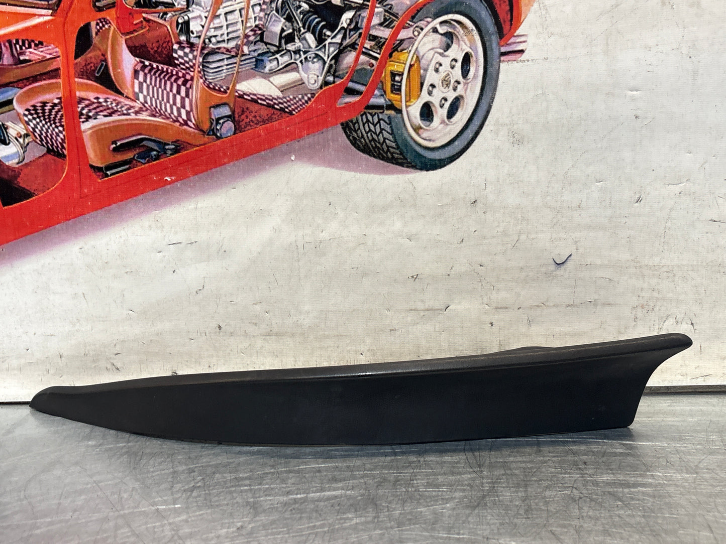 Porsche 928 Spoiler angolare posteriore sinistro, usato 92851207302