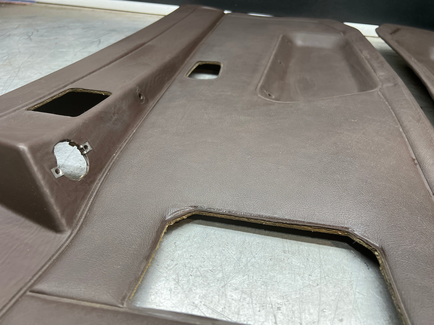 Porsche 924 944 -85.5 pair of Used RHD Porsche brown door cards, 478867011 / 478867012 used