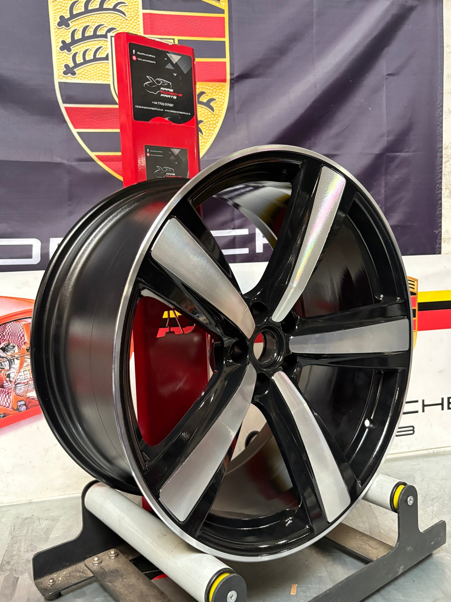 Porsche Macan 10.0Jx21”, ET19 Front rim, refurbished 95B601025GM