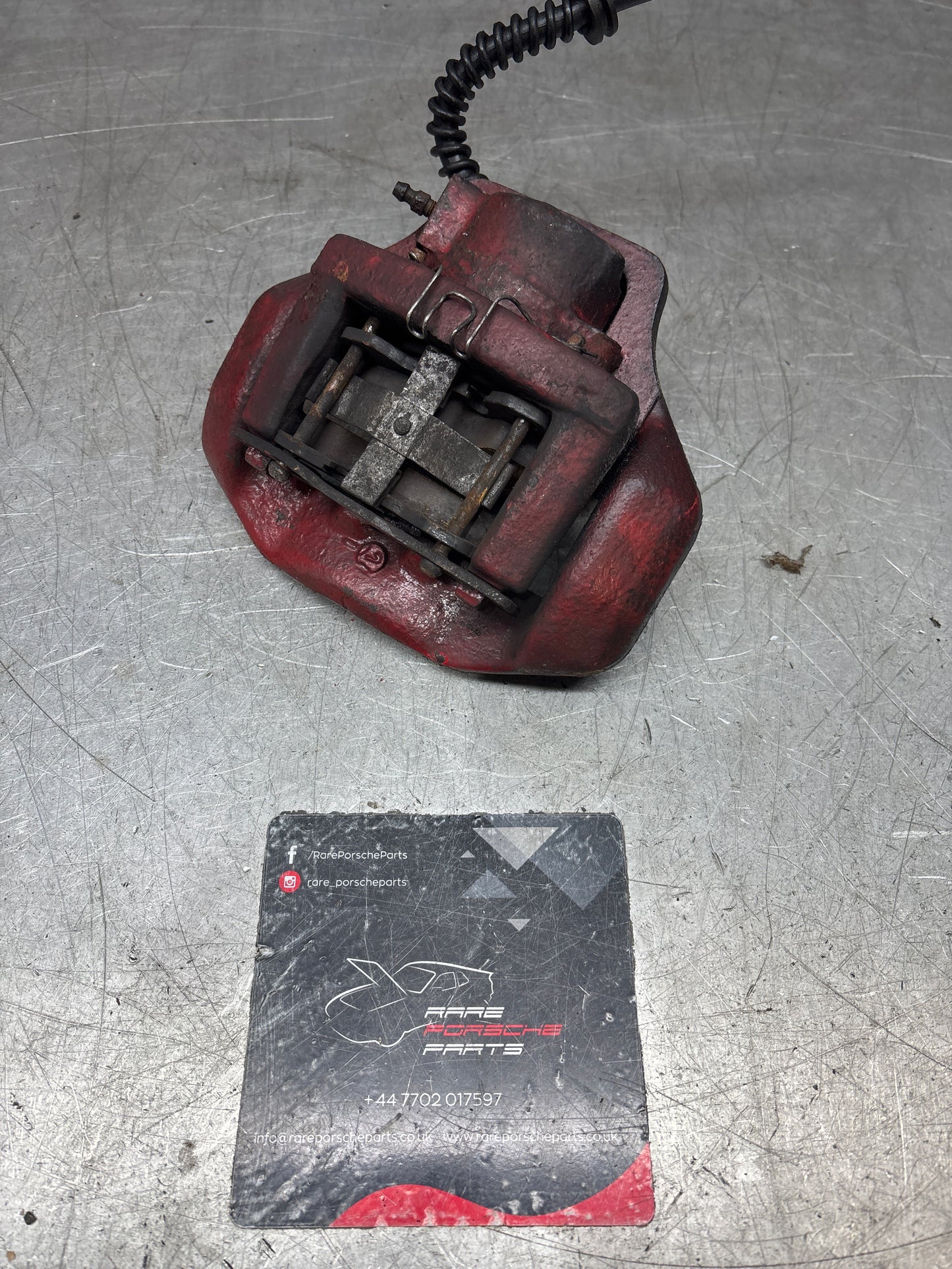 Porsche 924 Turbo 924S, 944 2.5 and 2.7 front left brake caliper, used 94435142900