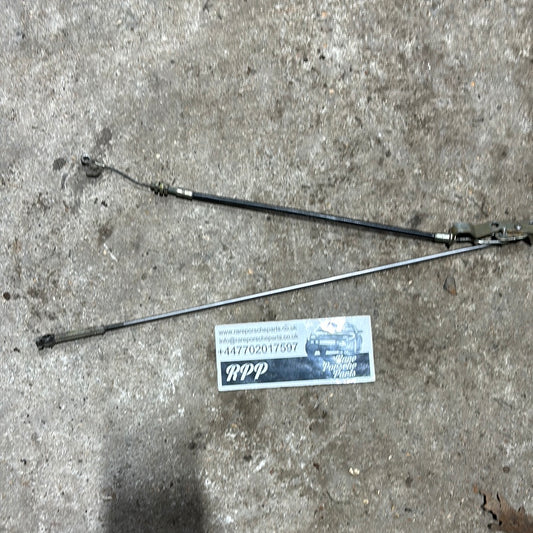 Porsche 944 tailgate / hatch locking cable mechanism late type used