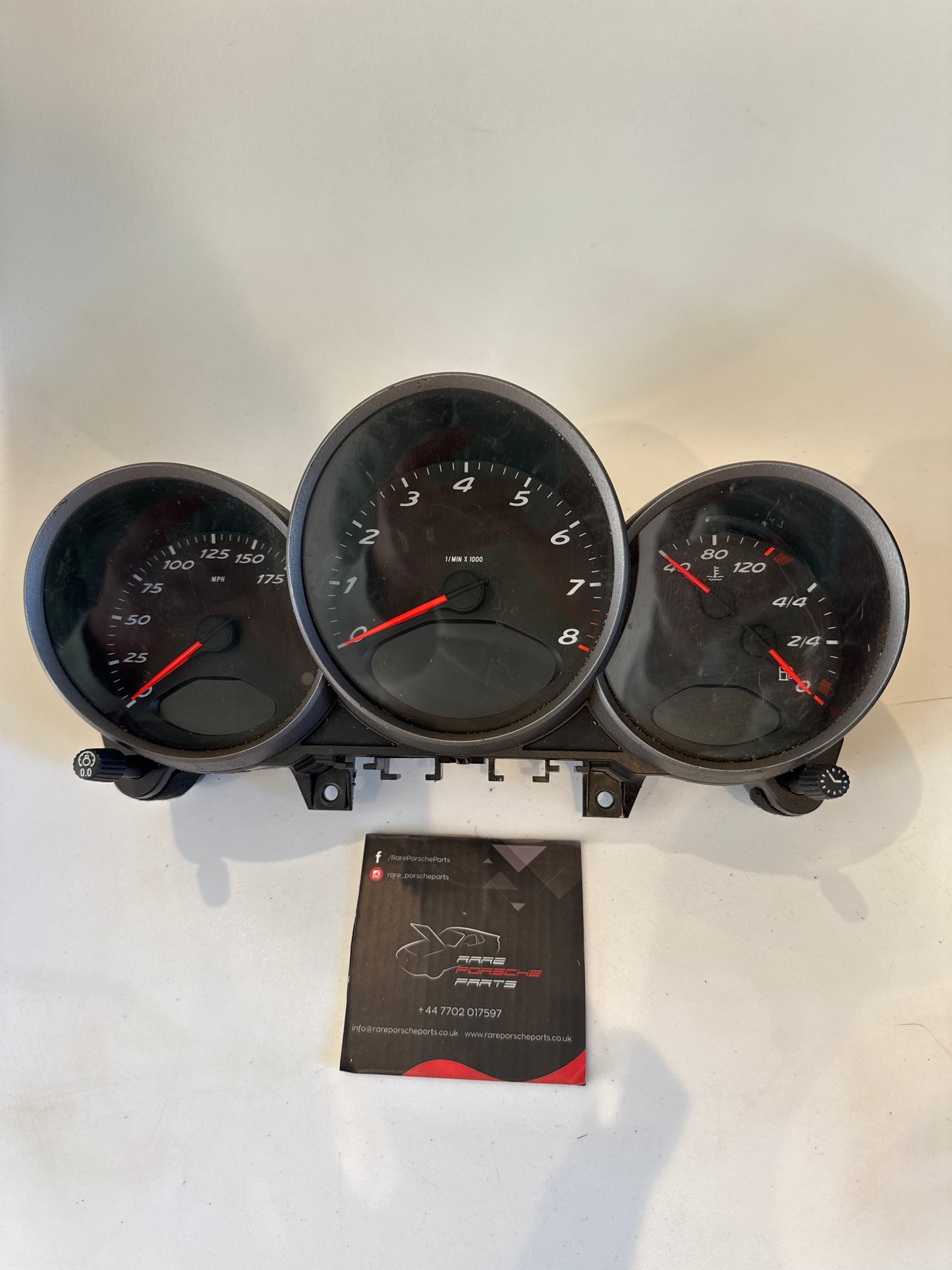 Porsche Boxter 987 Instrument Cluster, unknown mileage 98764130703D07 used