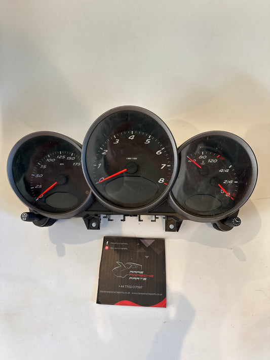 Porsche Boxter 987 Instrument Cluster, unknown mileage 98764130703D07 used
