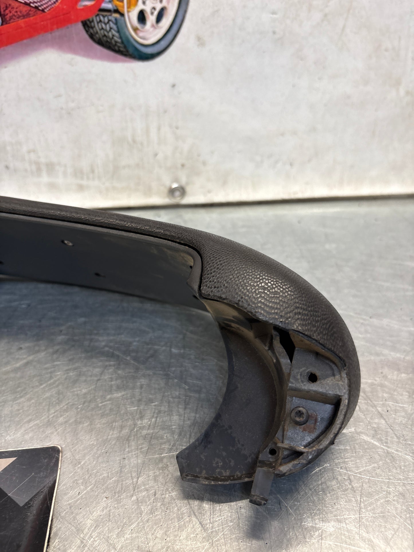 Porsche Boxster 986 dashboard cluster trim,black used 98655205500 / 98655205501