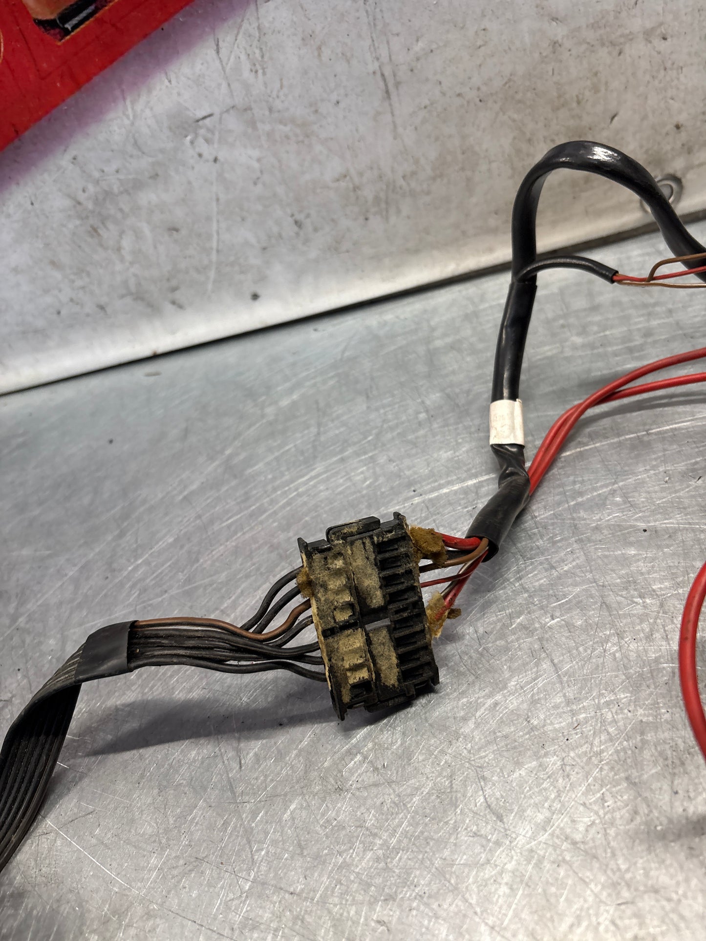 Porsche 928 S2 1986 tail gate wiring harness, loom, 92861200502 used