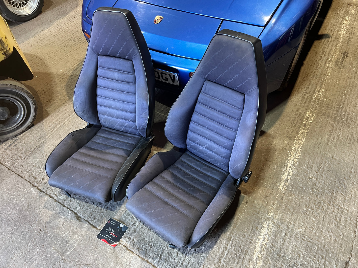 Porsche 924 / early 944 pair of Recaro sport seats, early type, used front seats only
