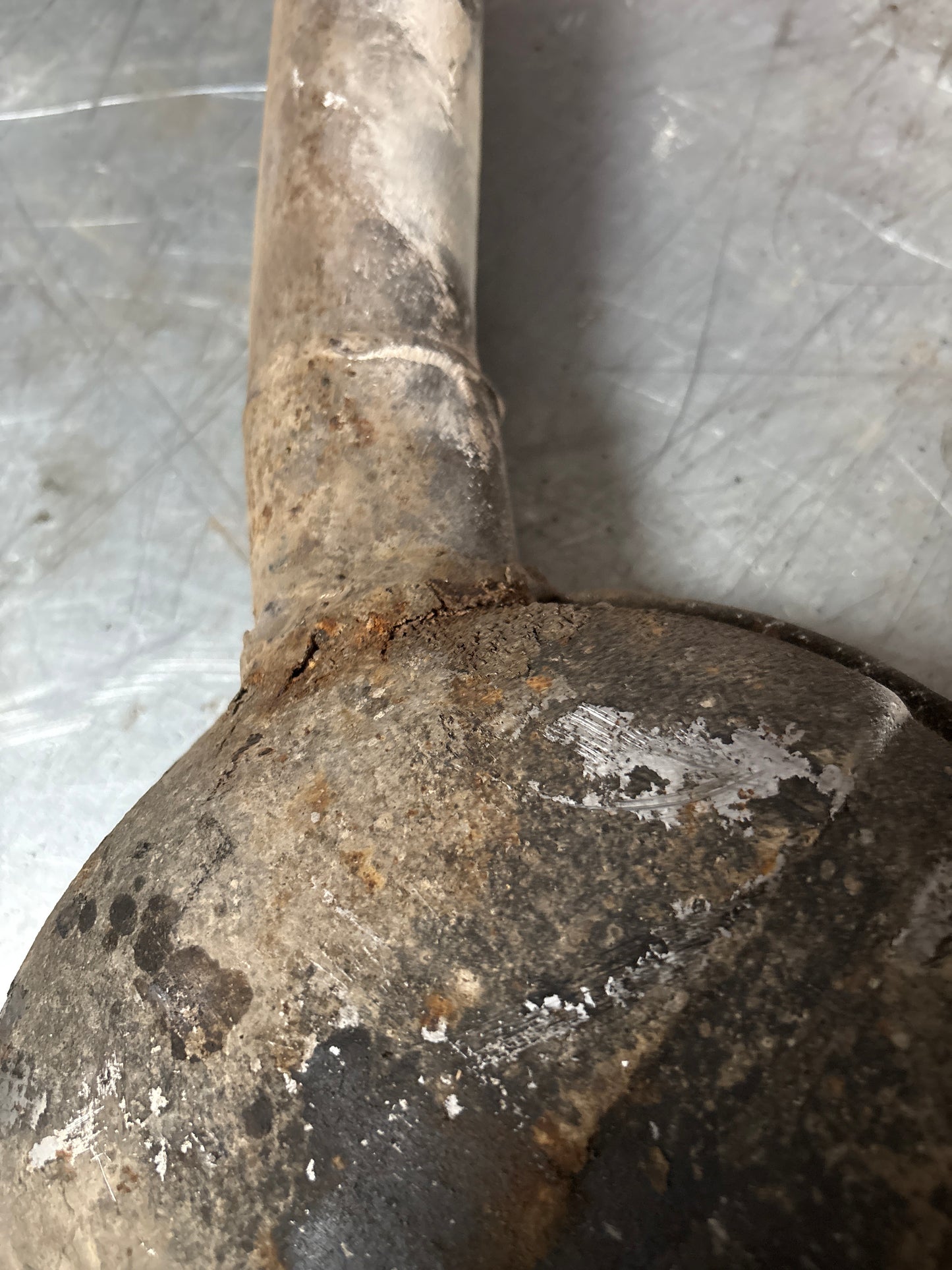 Porsche 928 Right side silencer, used 92811109301