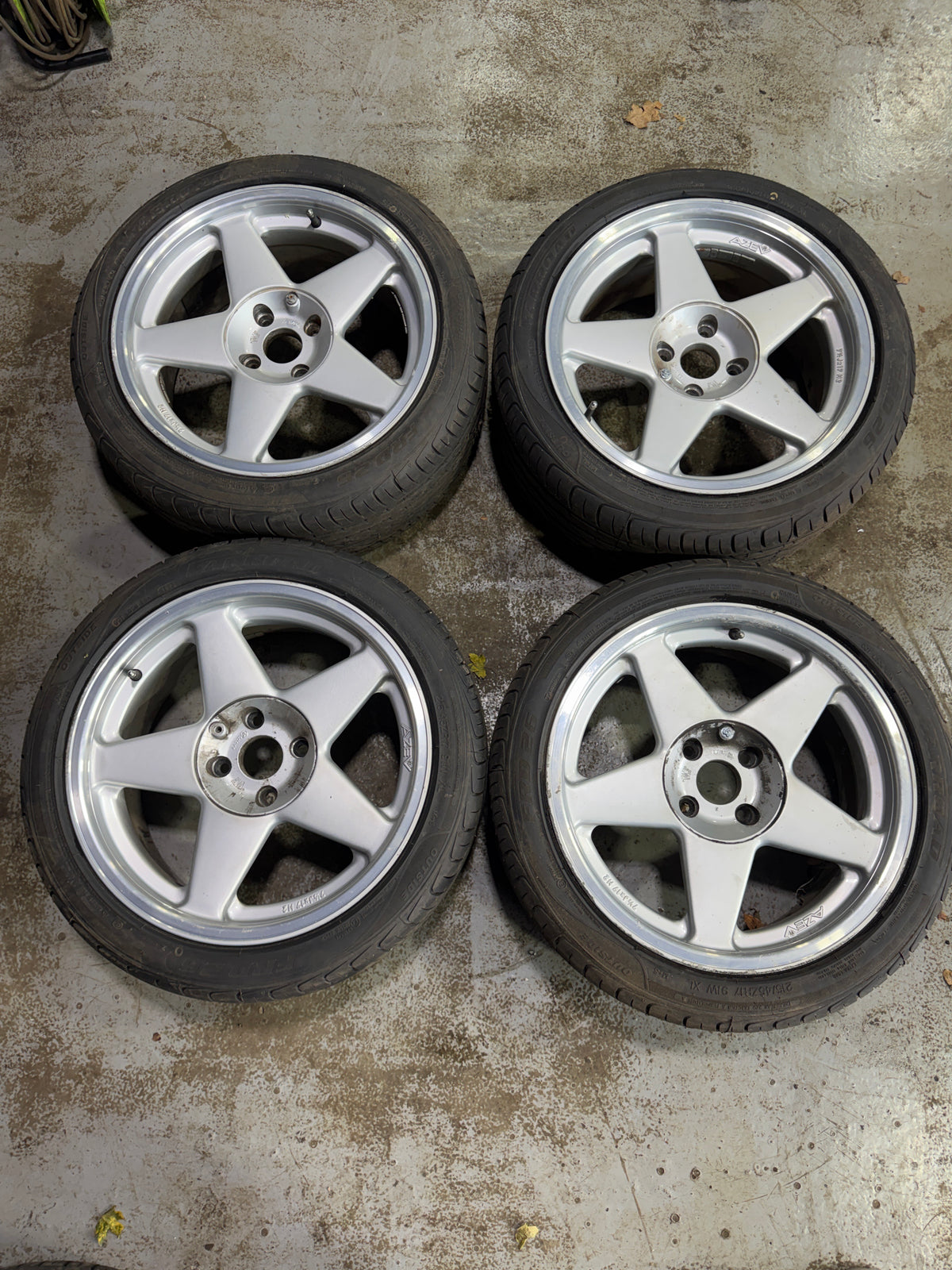 AZEV 4X108 7.5J x 17inch Wheels