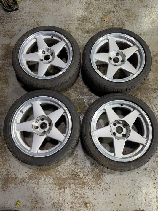 AZEV 4X108 7.5J x 17inch Wheels