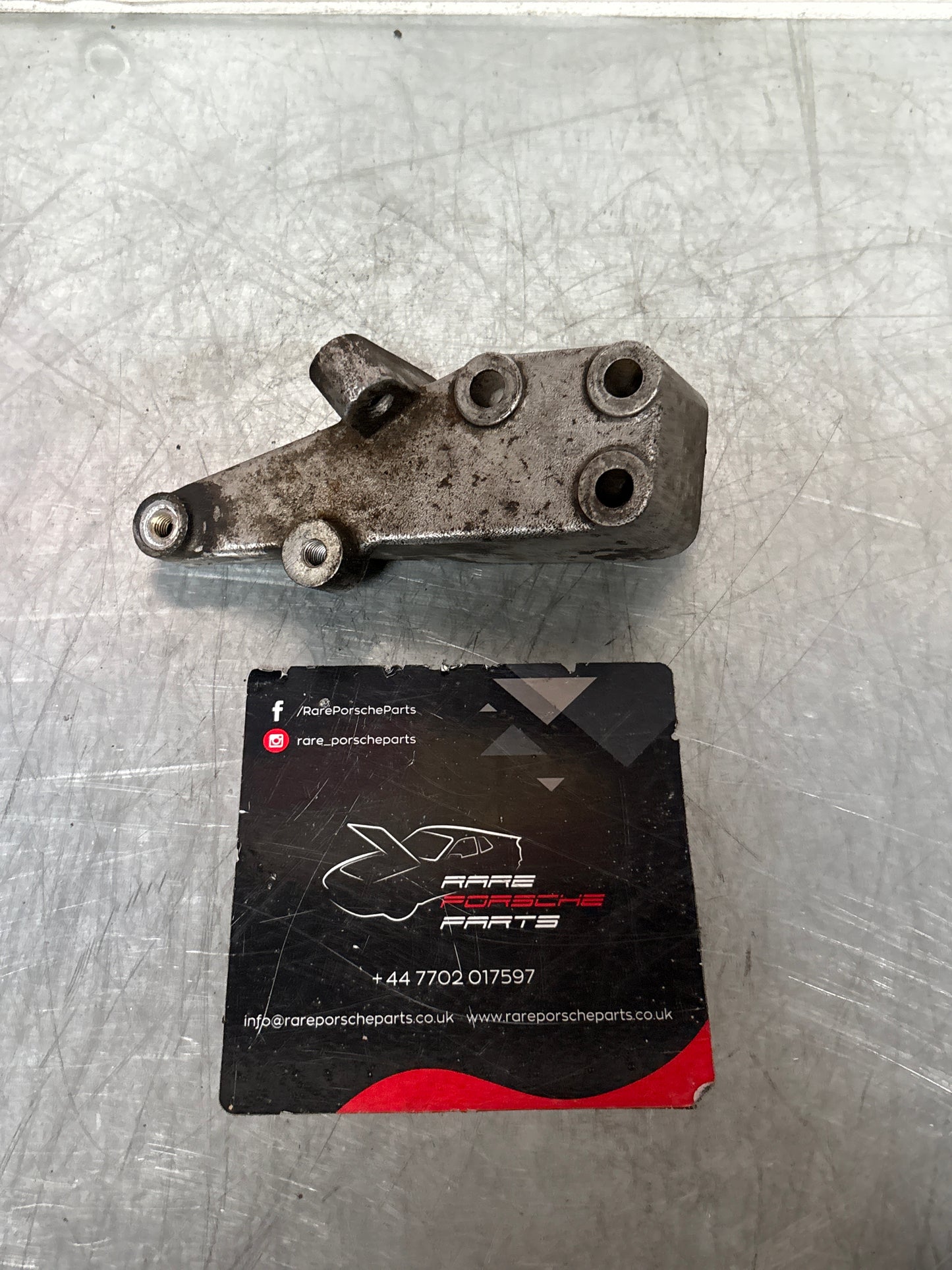 Porsche 924 Turbo engine bracket, used 9311011121R