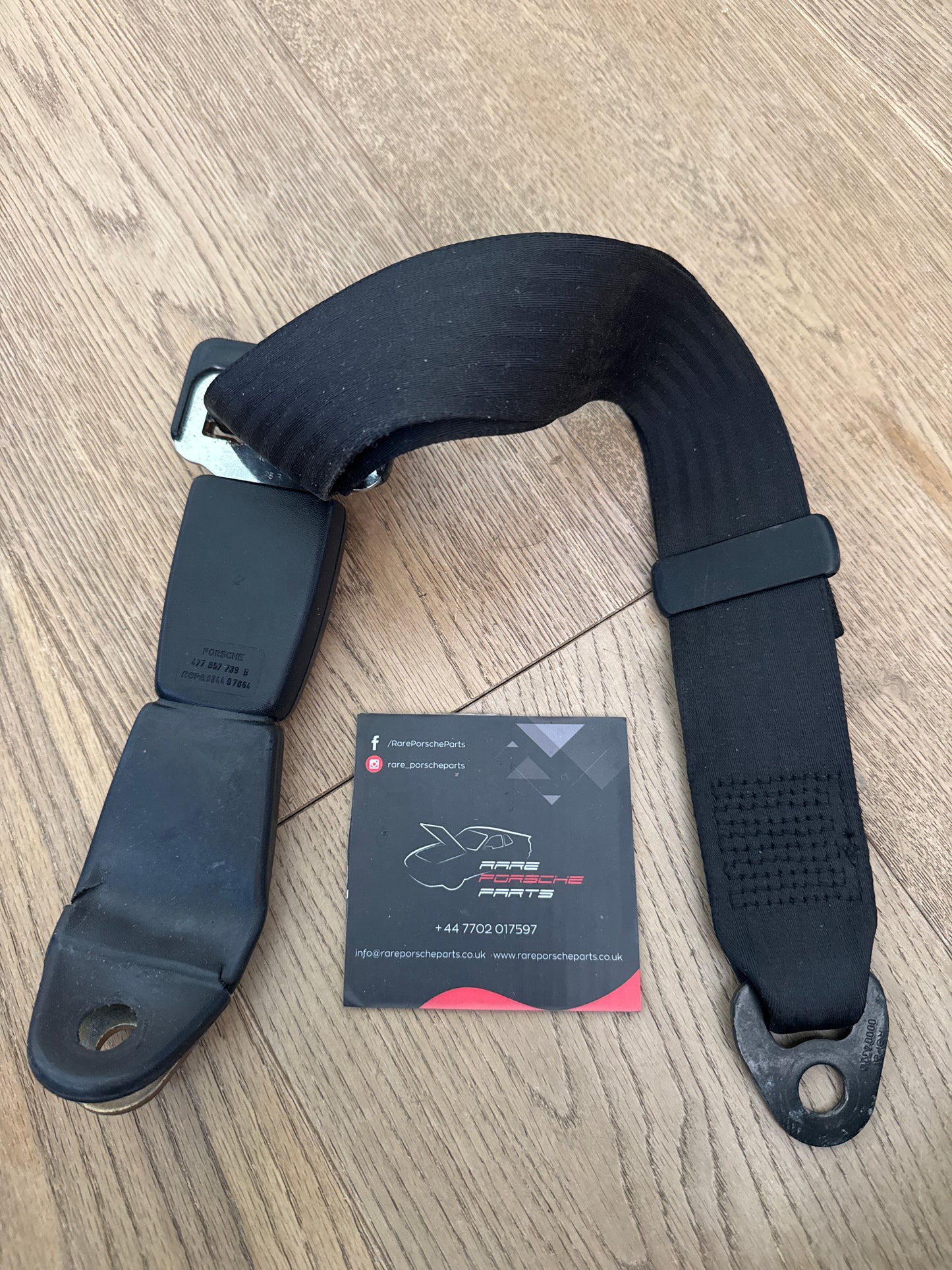 Porsche 924 944 rear seat belt sets 477857739B used
