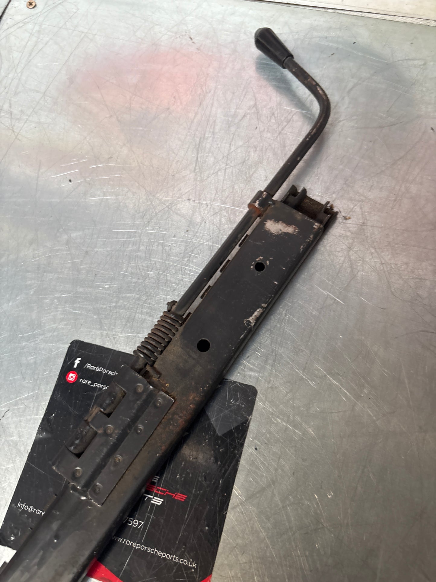 Porsche 924 944 911 right side seat runner with handle 92852149002