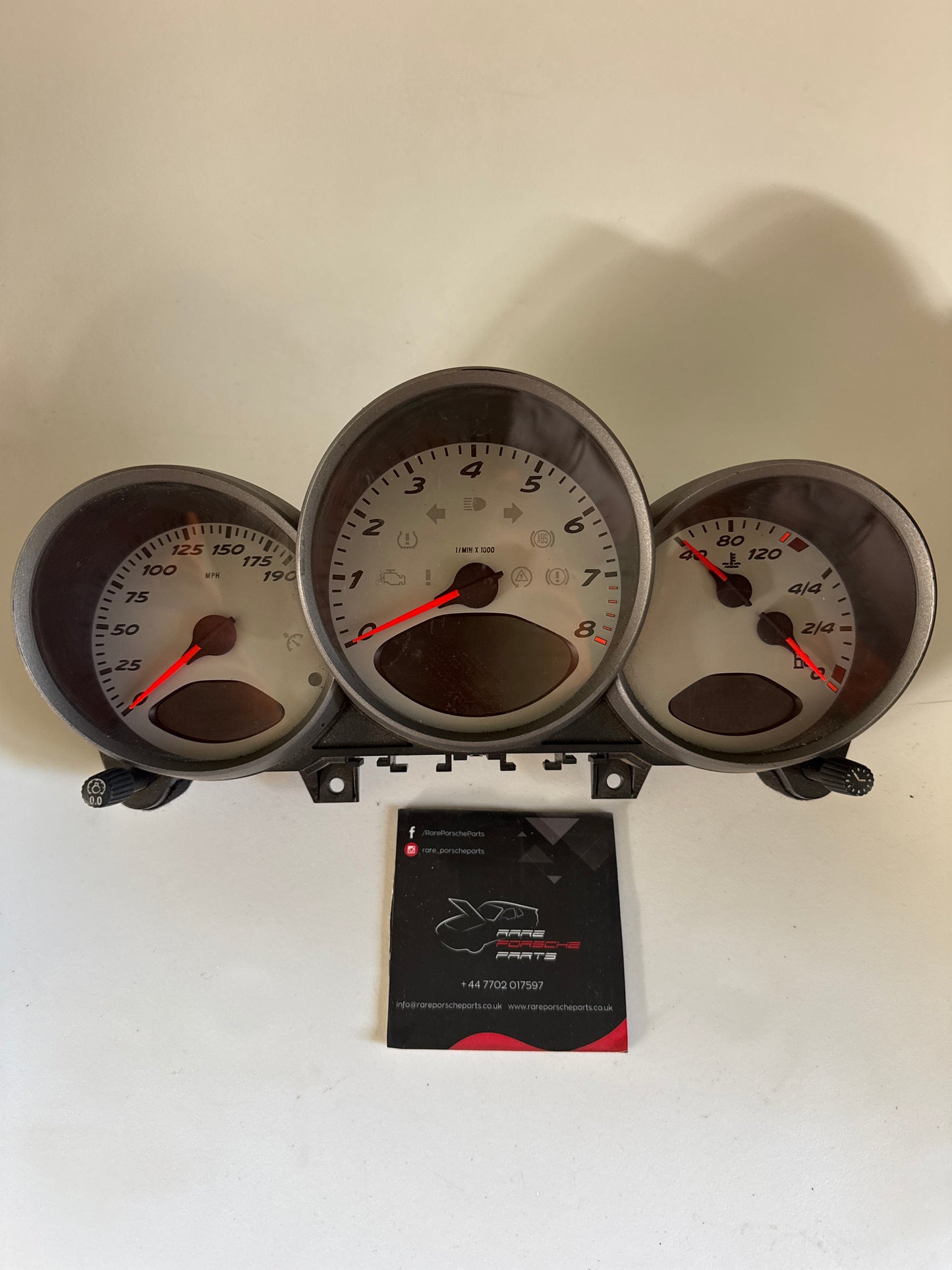 Porsche Boxter cayman 987 Instrument Cluster, unknown mileage 98764111720 used