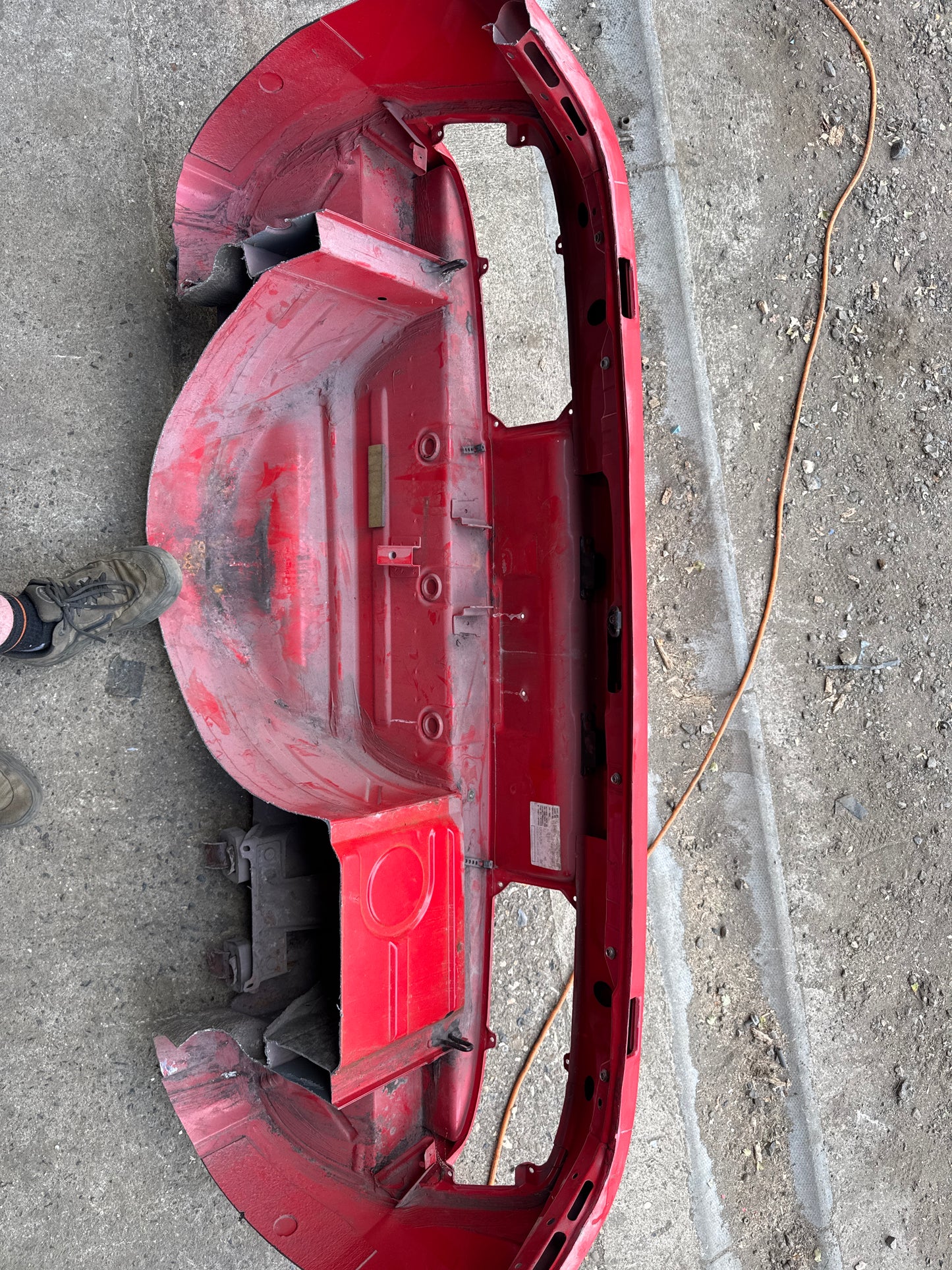 Porsche 924 rear end cut 94450303701, used