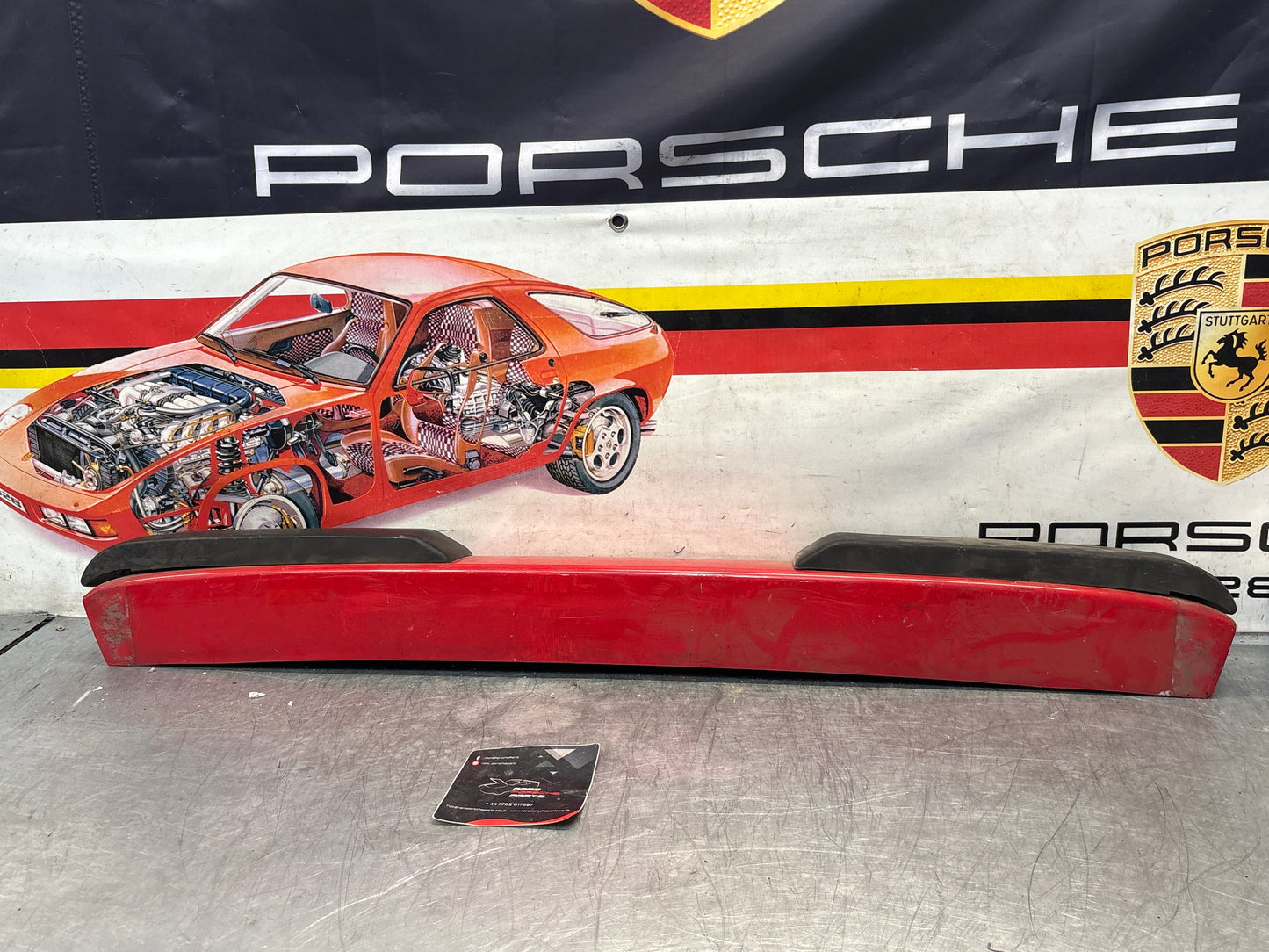 Porsche 944 Rear USA bumper, used 94450530100