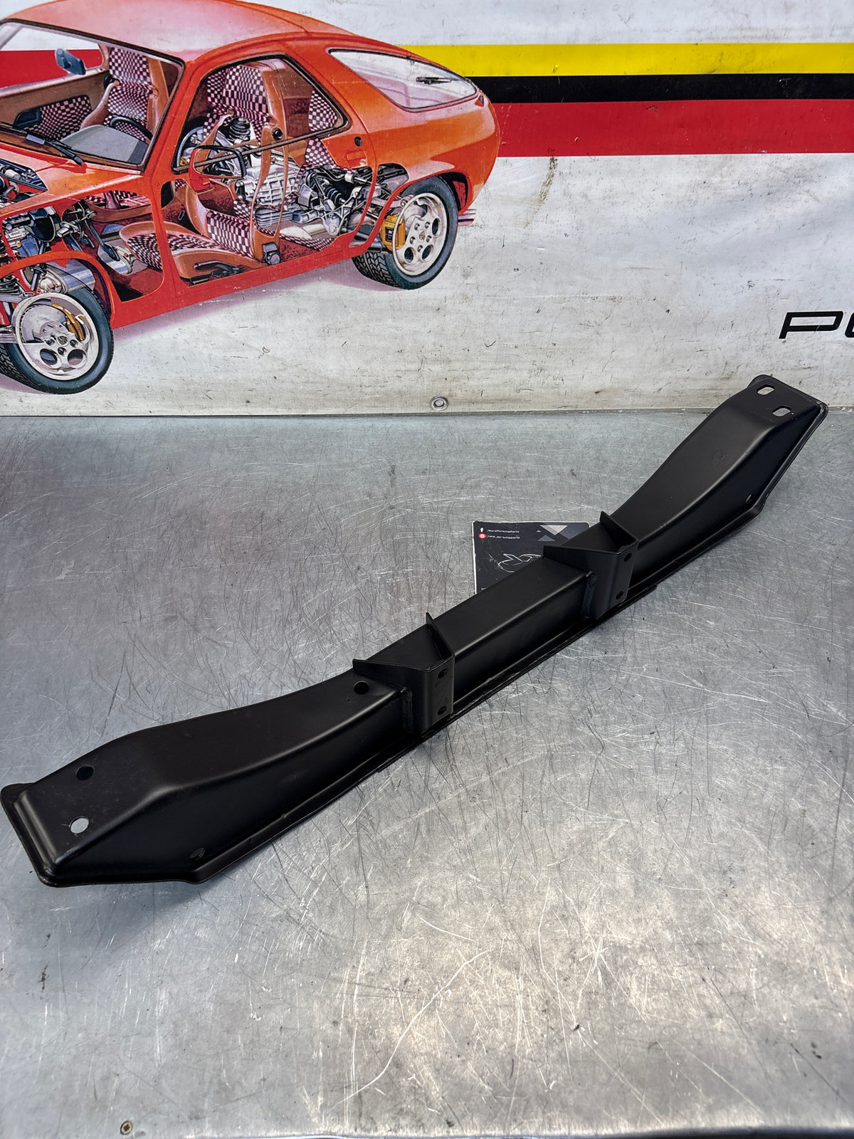 Porsche 924 engine cross member, refurbished 477407321J