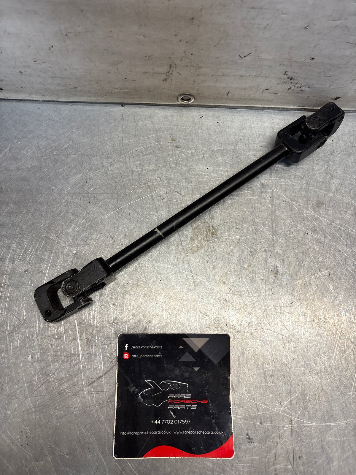 Porsche 924S / late 924 / 944 steering coloumn shaft, refurbished 94534702701