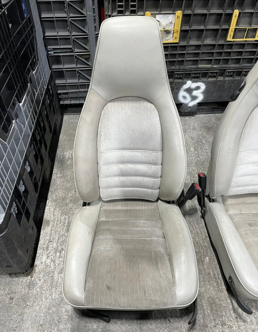 Porsche 944 S2 Beige front and rear seats, Electric Front For Refurb