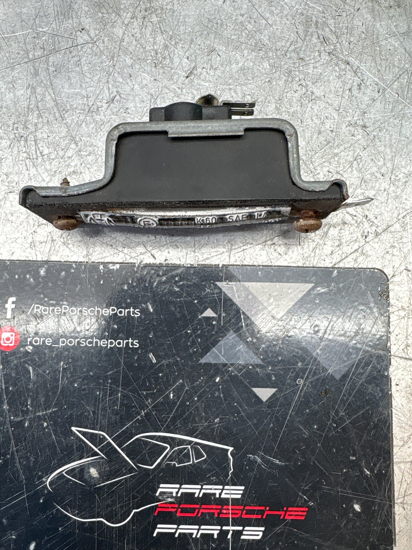 Porsche 924 / 944 rear number plate light housing 477943021A